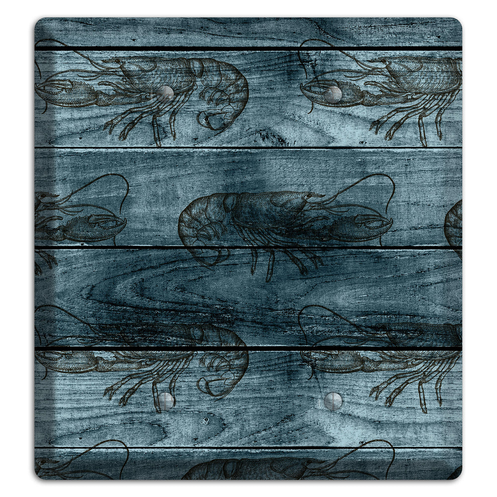 Lobster Ledger 2 Blank Wallplate