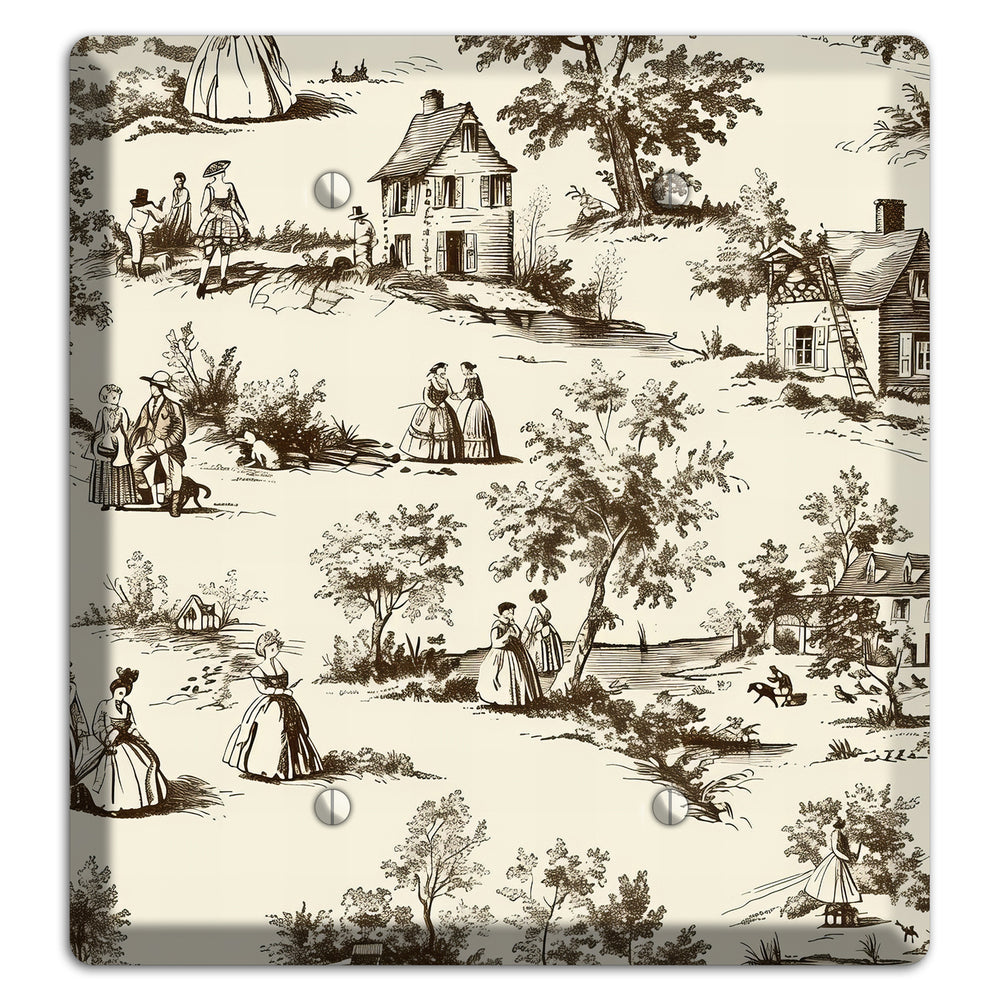 Country Promenade 2 Blank Wallplate