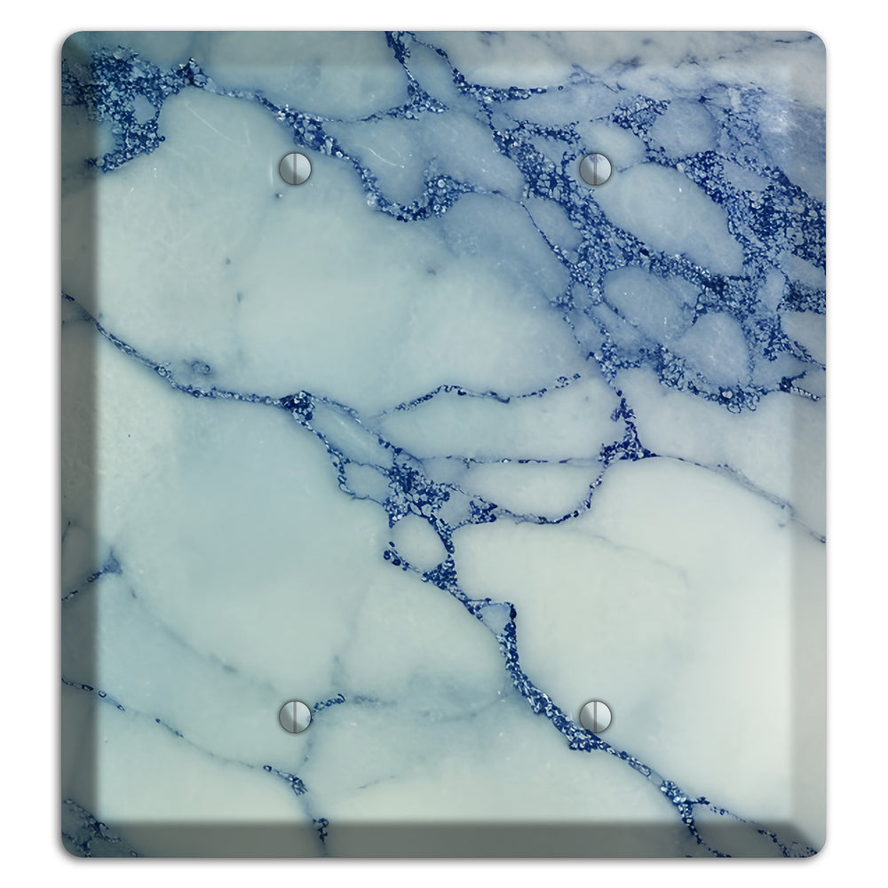 Opal marble 2 Blank Wallplate