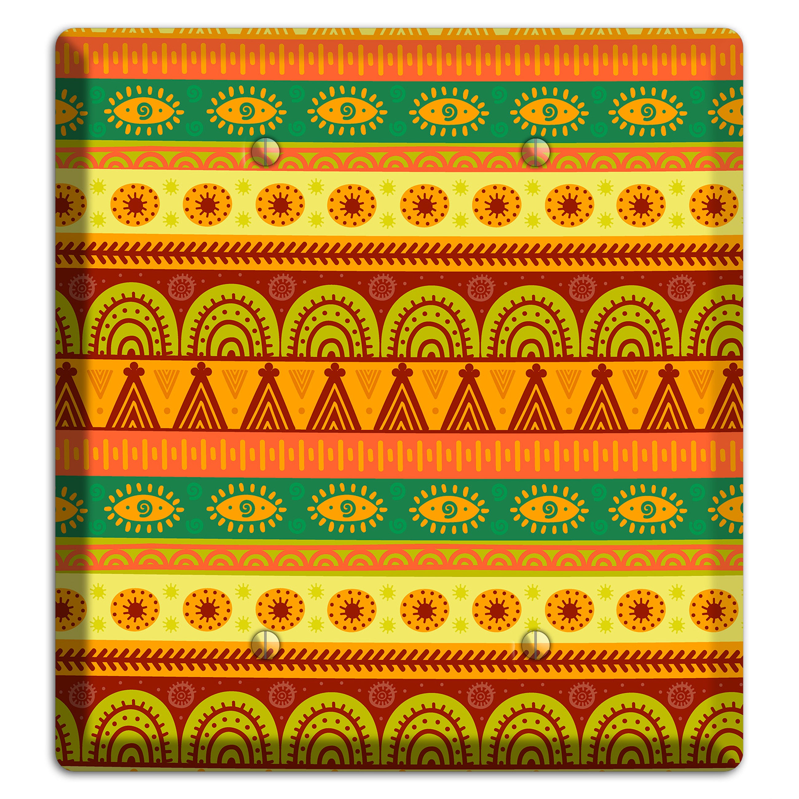 Ethnic Harmony 2 Blank Wallplate