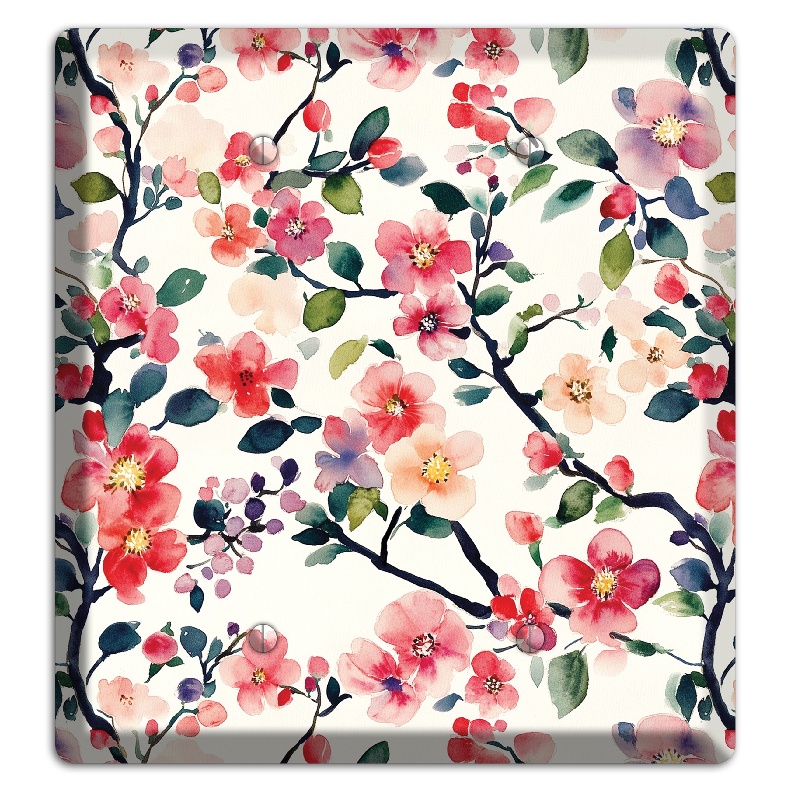 Blossom & Bough 2 Blank Wallplate