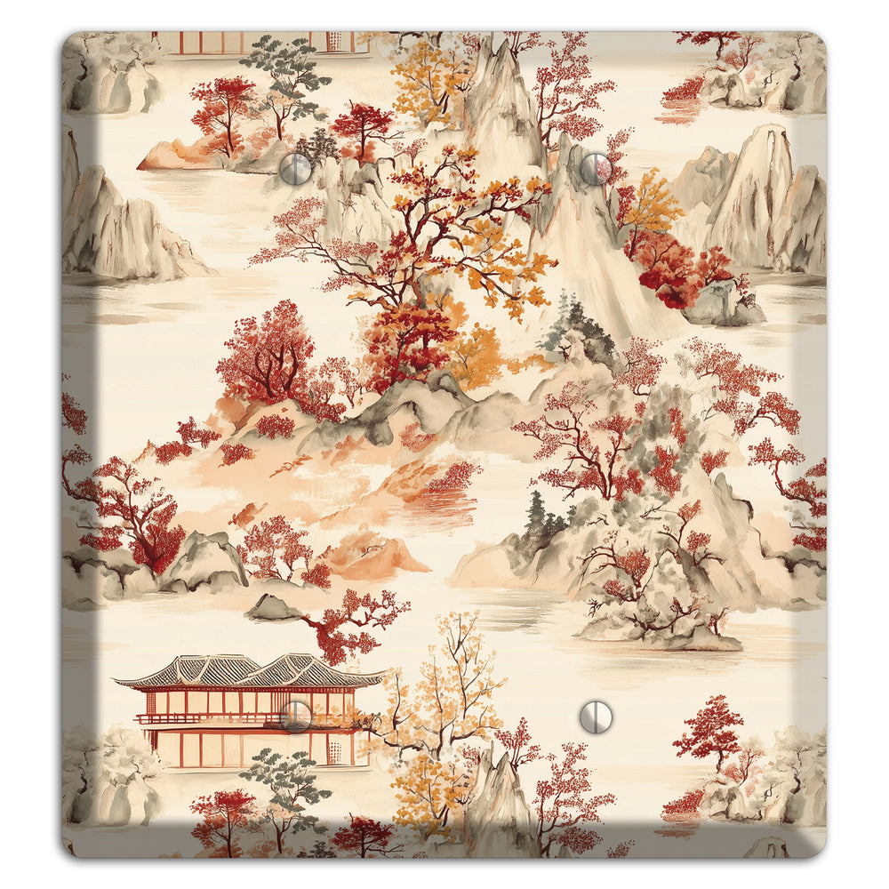 Mountain Autumn Reverie 2 Blank Wallplate