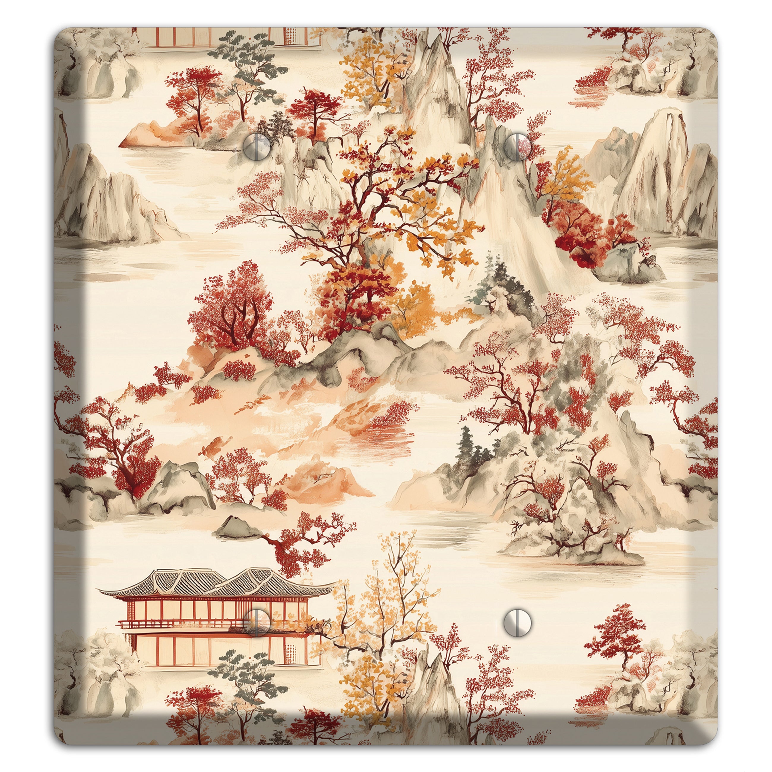 Mountain Autumn Reverie 2 Blank Wallplate
