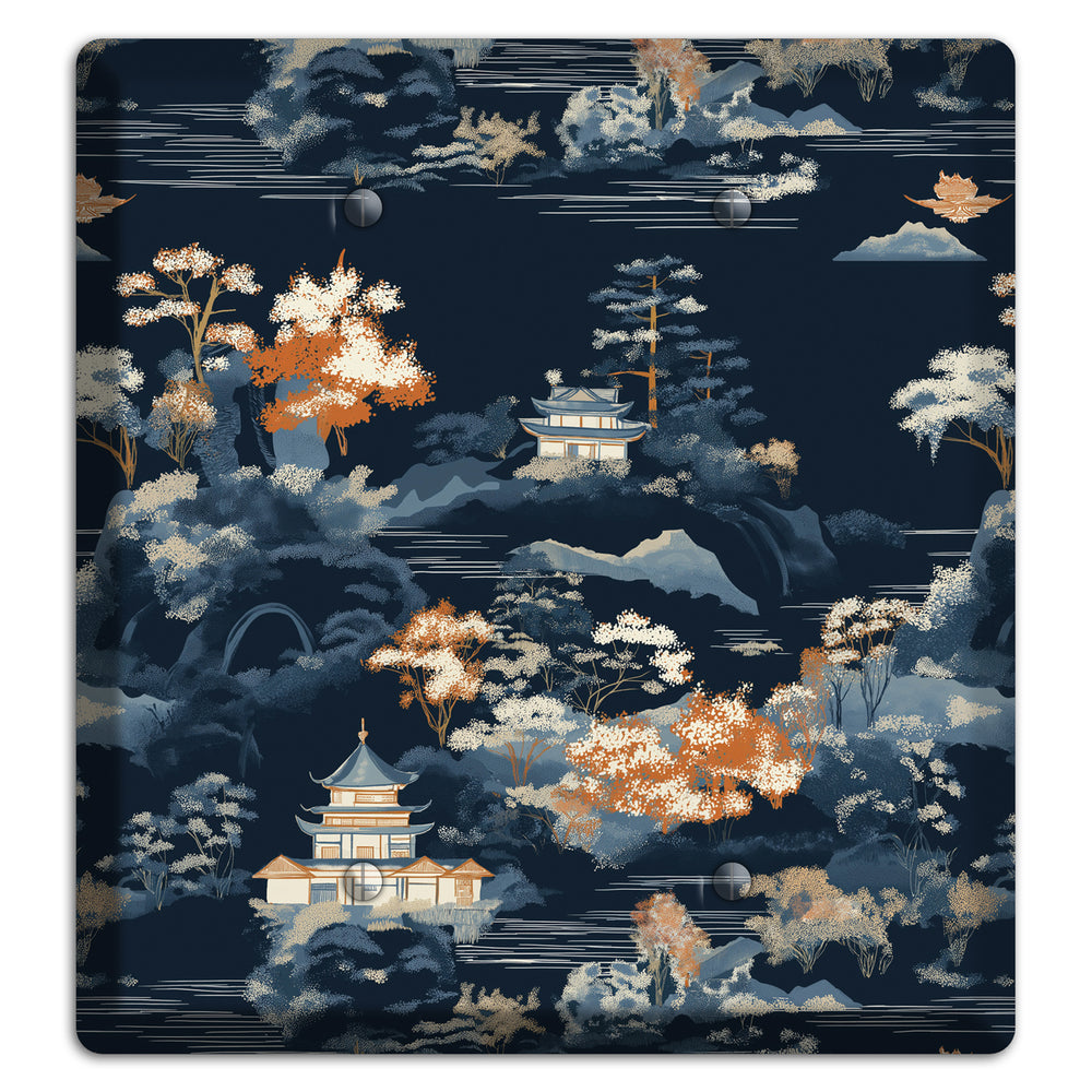 Jade Lantern Dusk 2 Blank Wallplate
