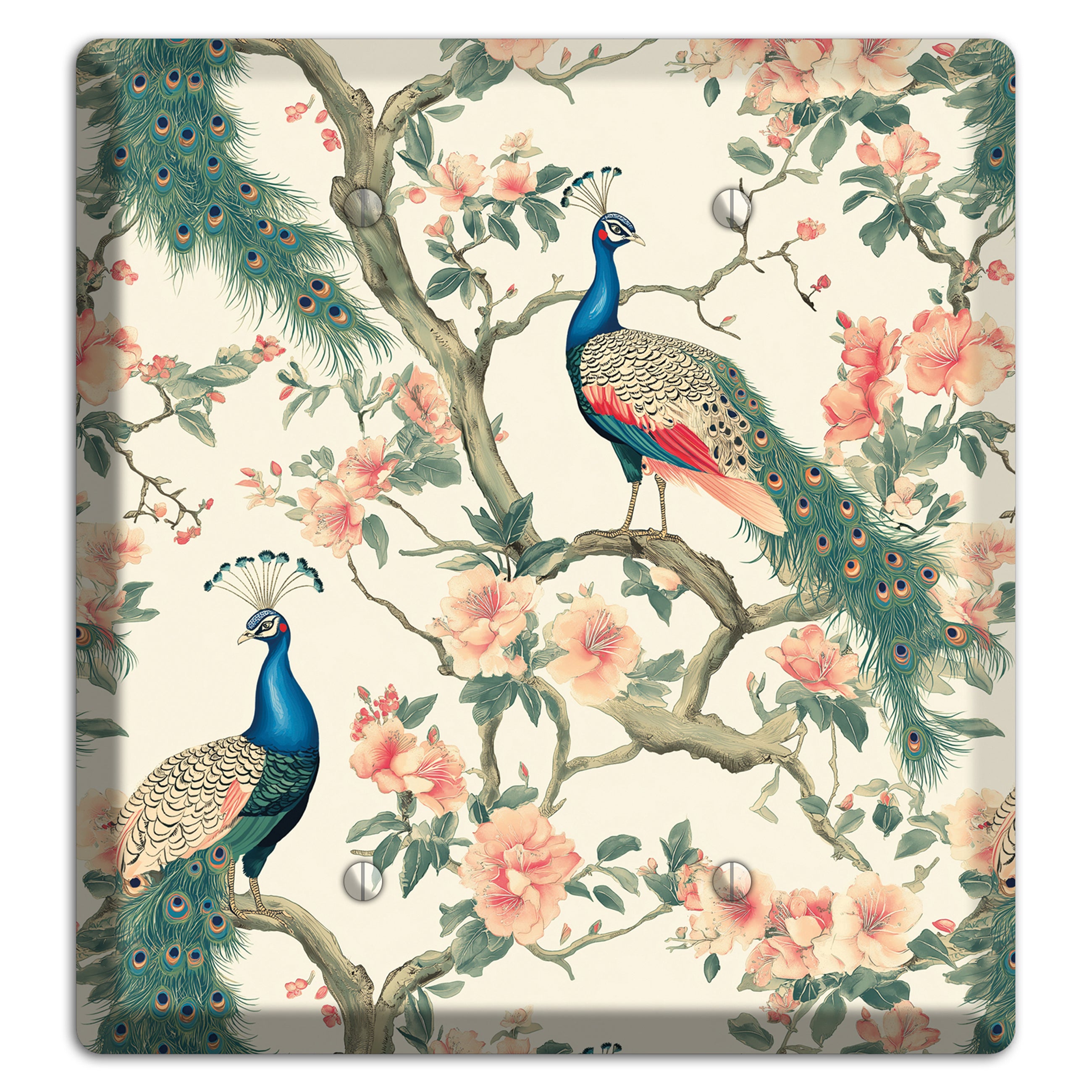 Imperial Plumage Garden 2 Blank Wallplate