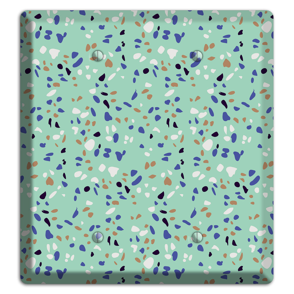 Sea Breeze Confetti 2 Blank Wallplate