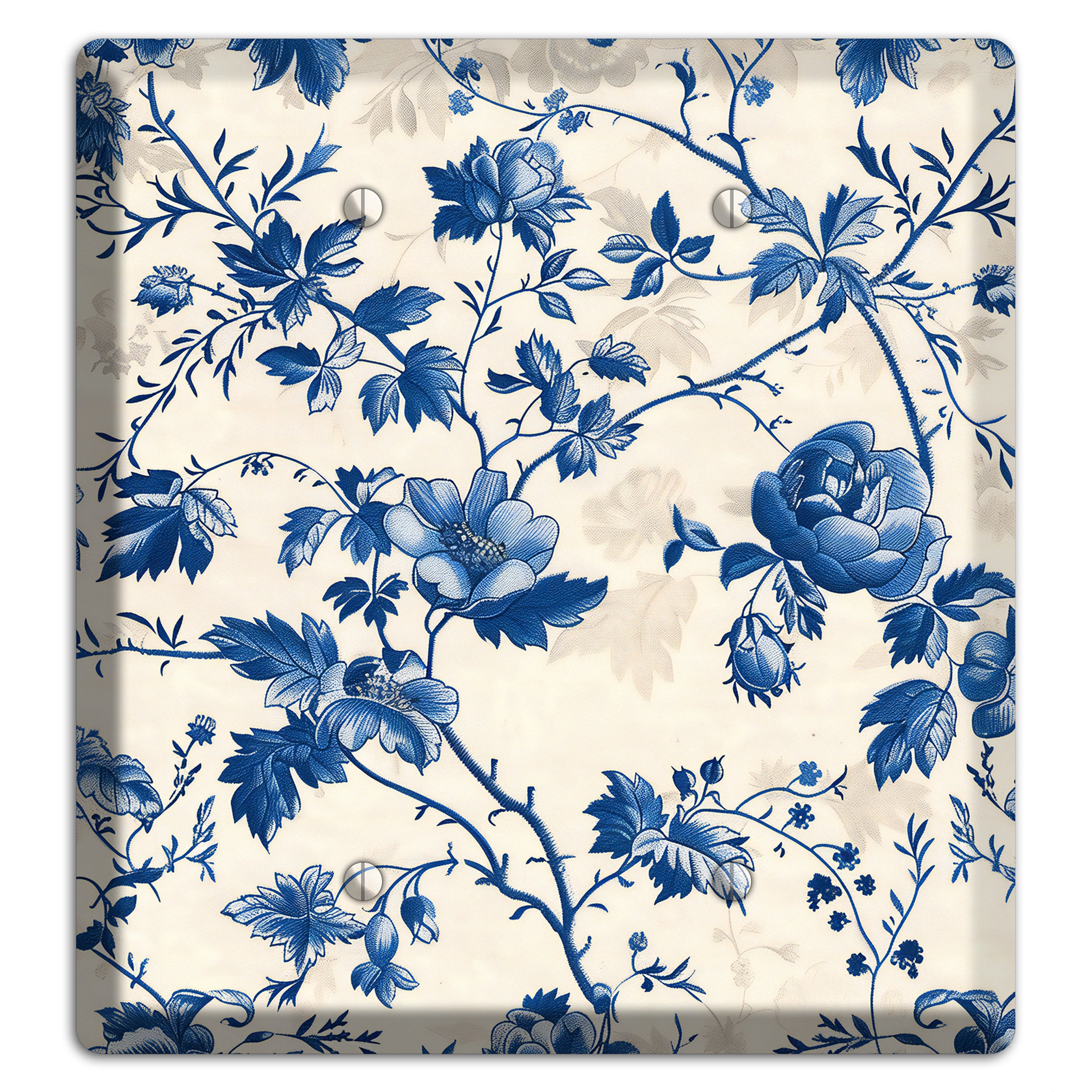 Porcelain Garden Riot 2 Blank Wallplate