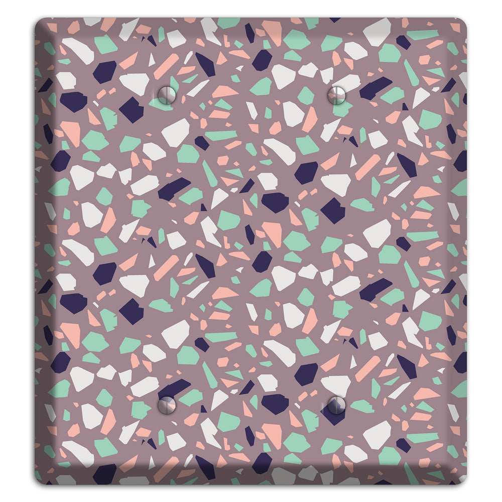 Lavender Shard 2 Blank Wallplate