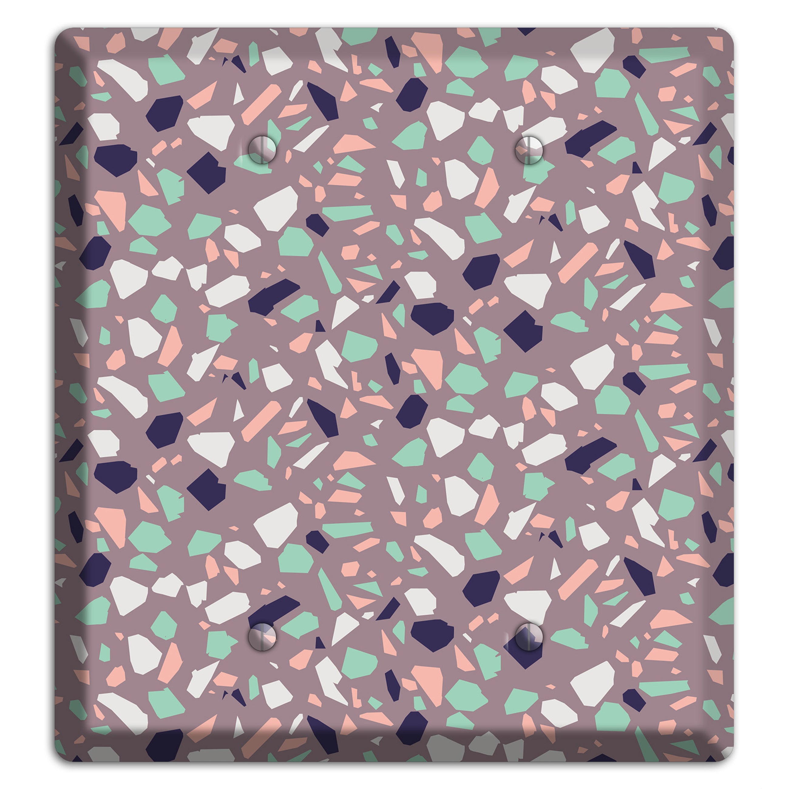 Lavender Shard 2 Blank Wallplate