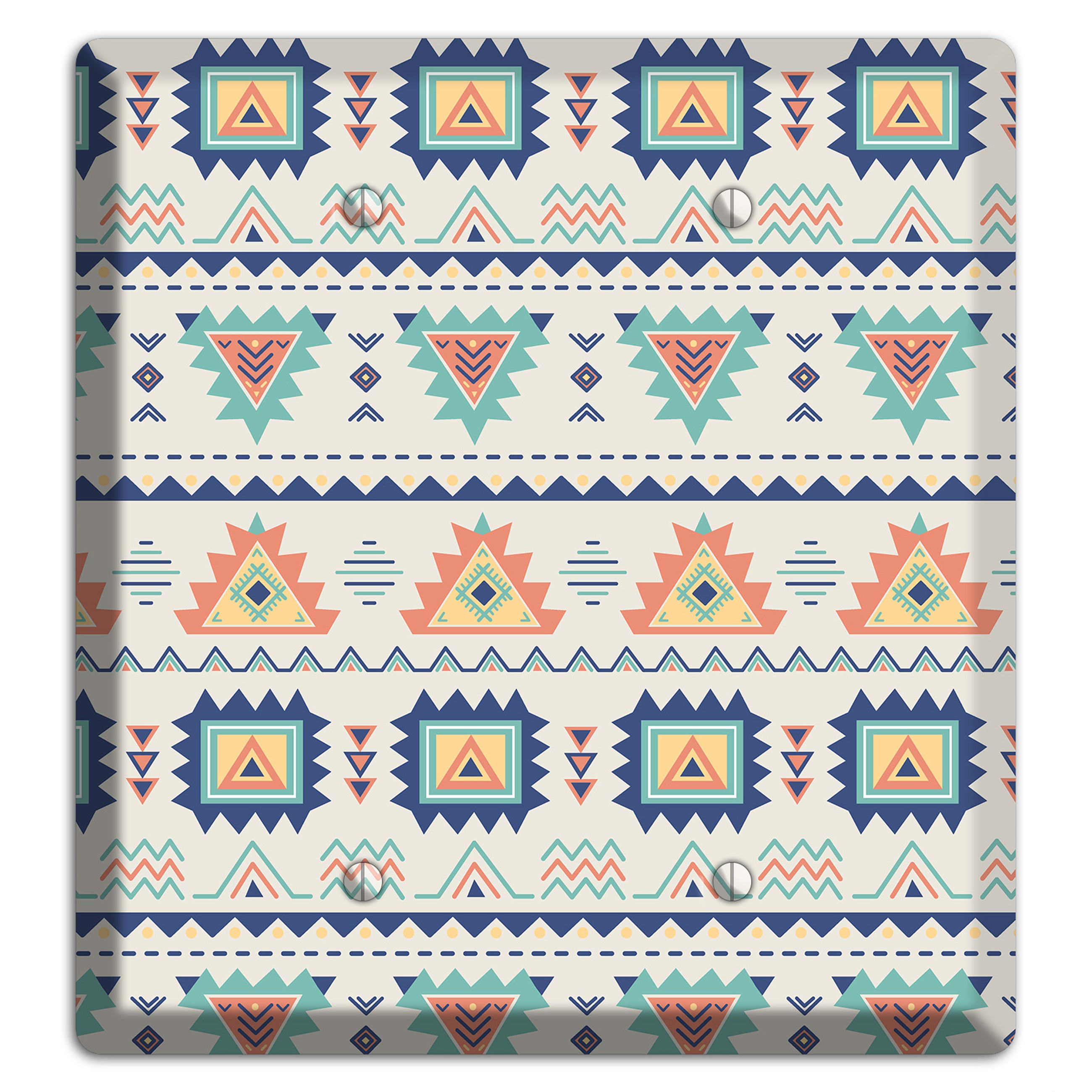 Desert Geometry 2 Blank Wallplate