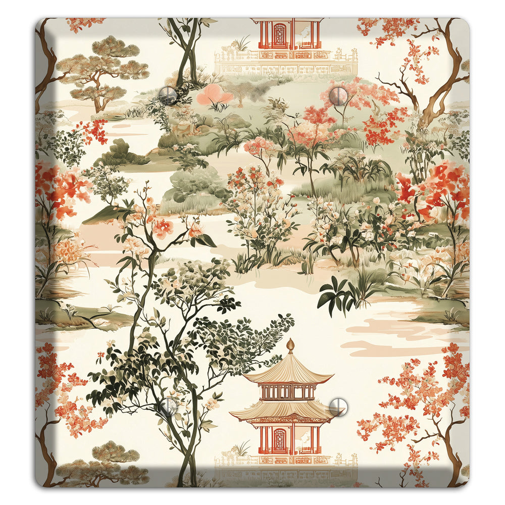 Pavilion & Petal 2 Blank Wallplate