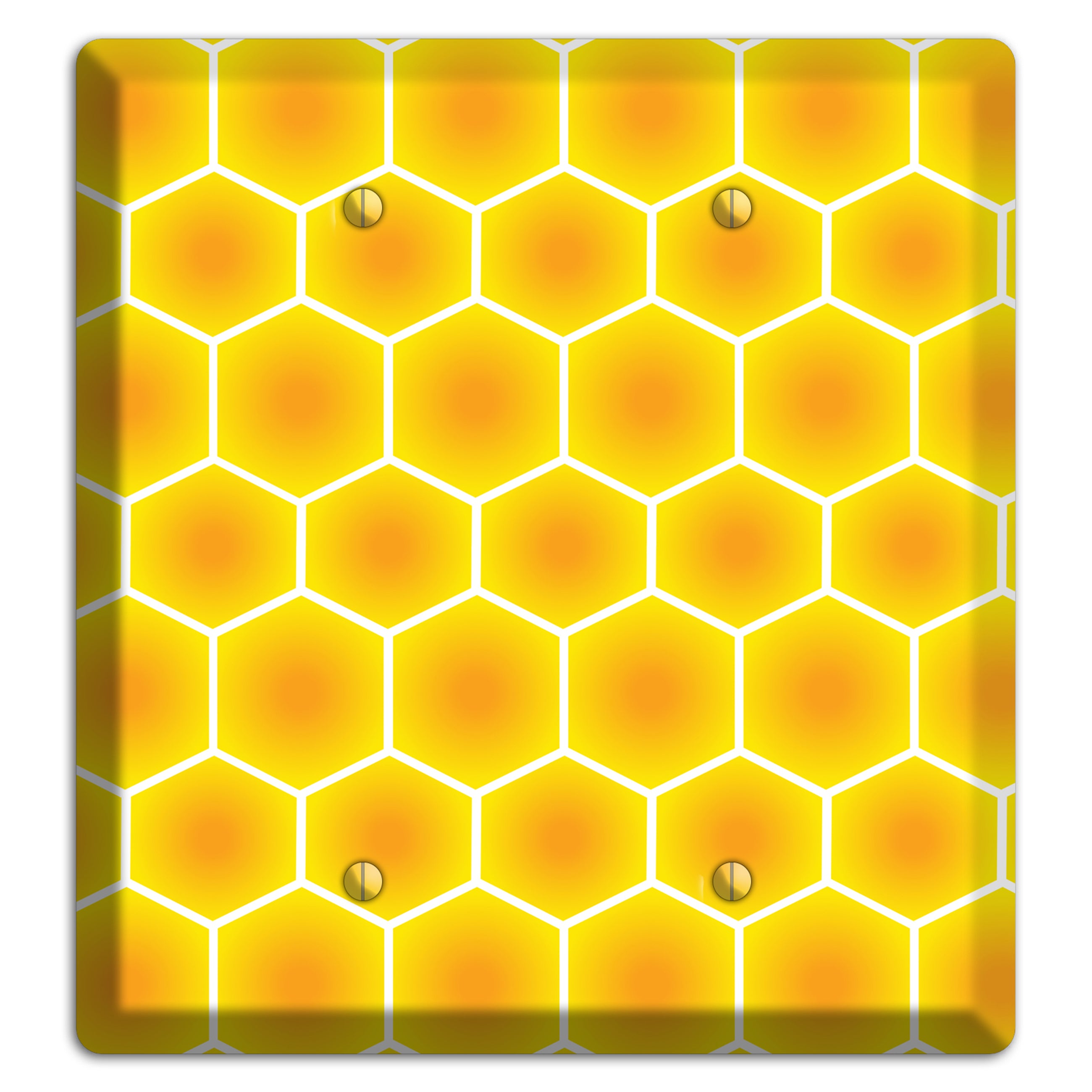 Liquid Gold Grid 2 Blank Wallplate