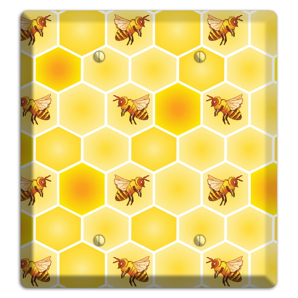 Honeycomb Colony 2 Blank Wallplate