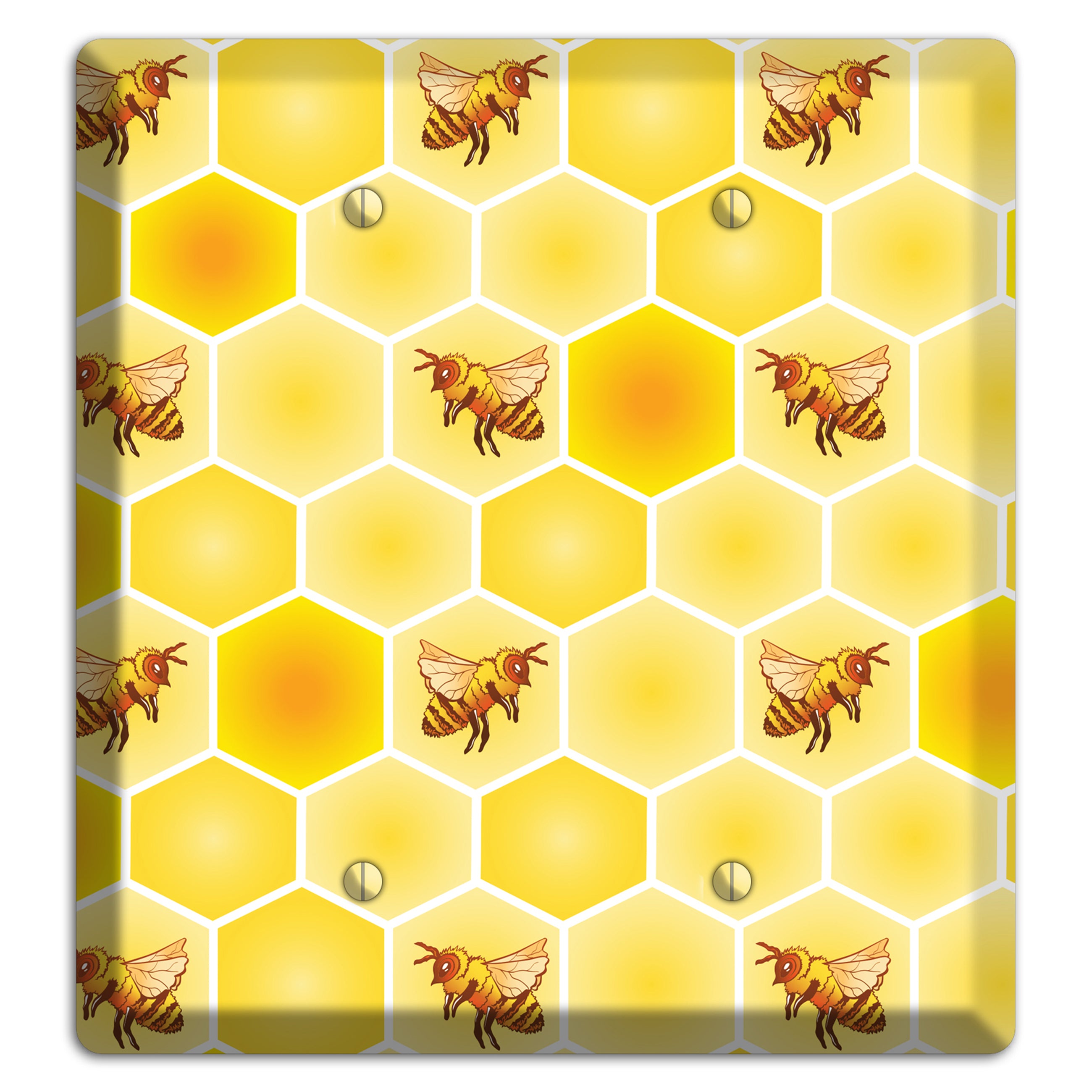 Honeycomb Colony 2 Blank Wallplate