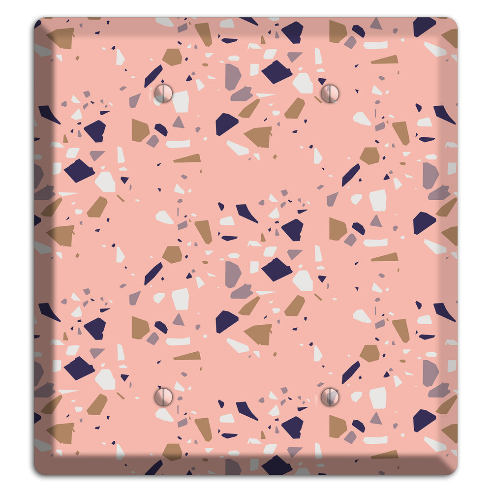 Blush Quarry 2 Blank Wallplate