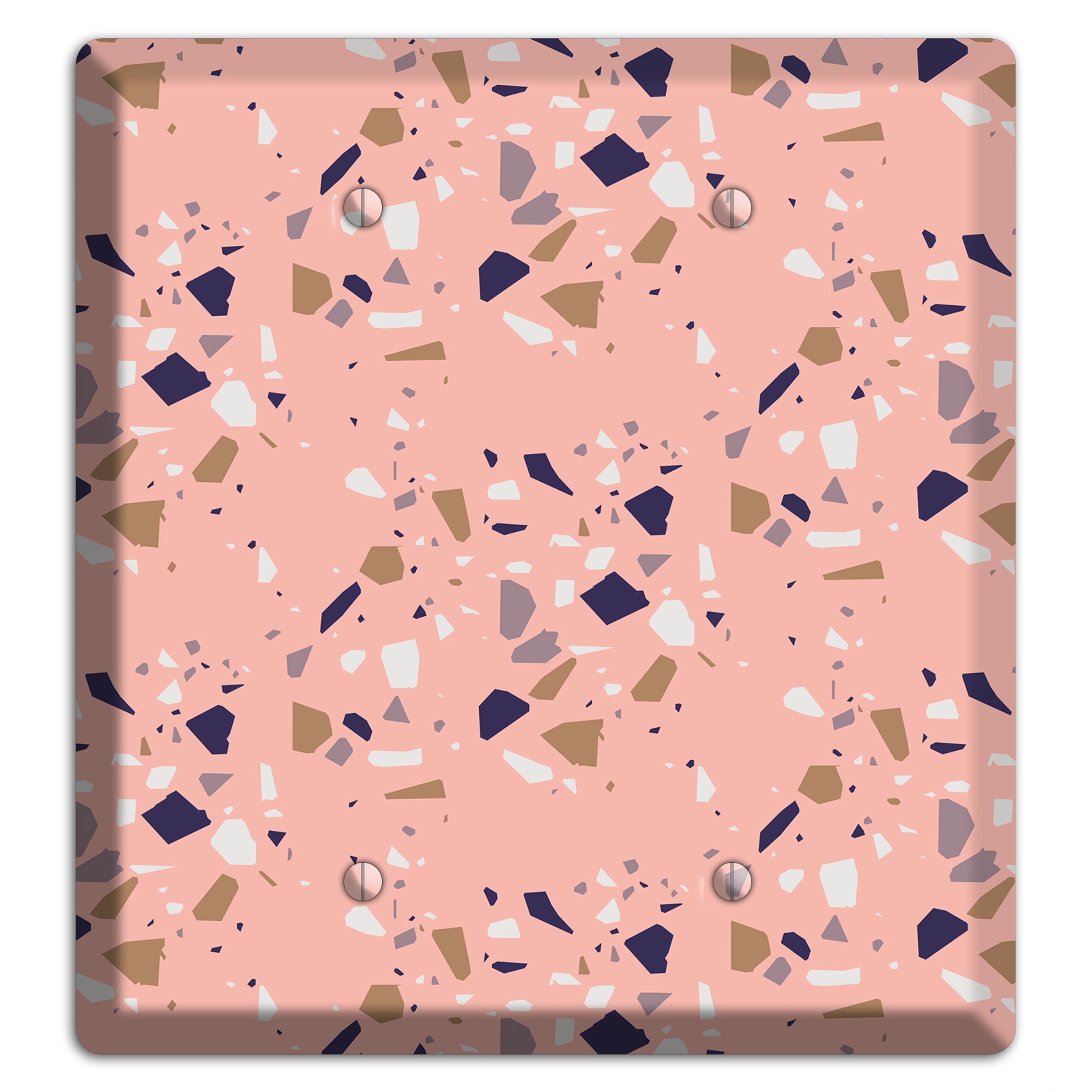 Blush Quarry 2 Blank Wallplate