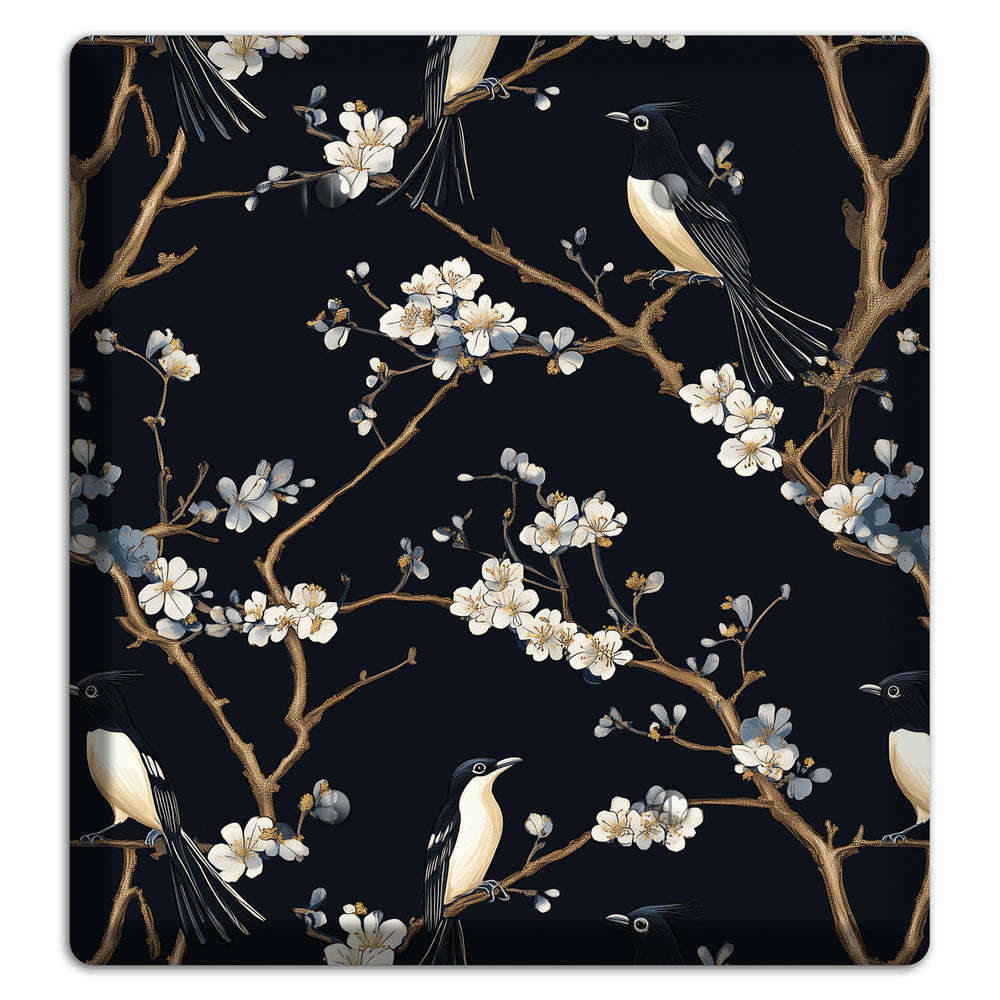 Plum Blossom Vigil 2 Blank Wallplate