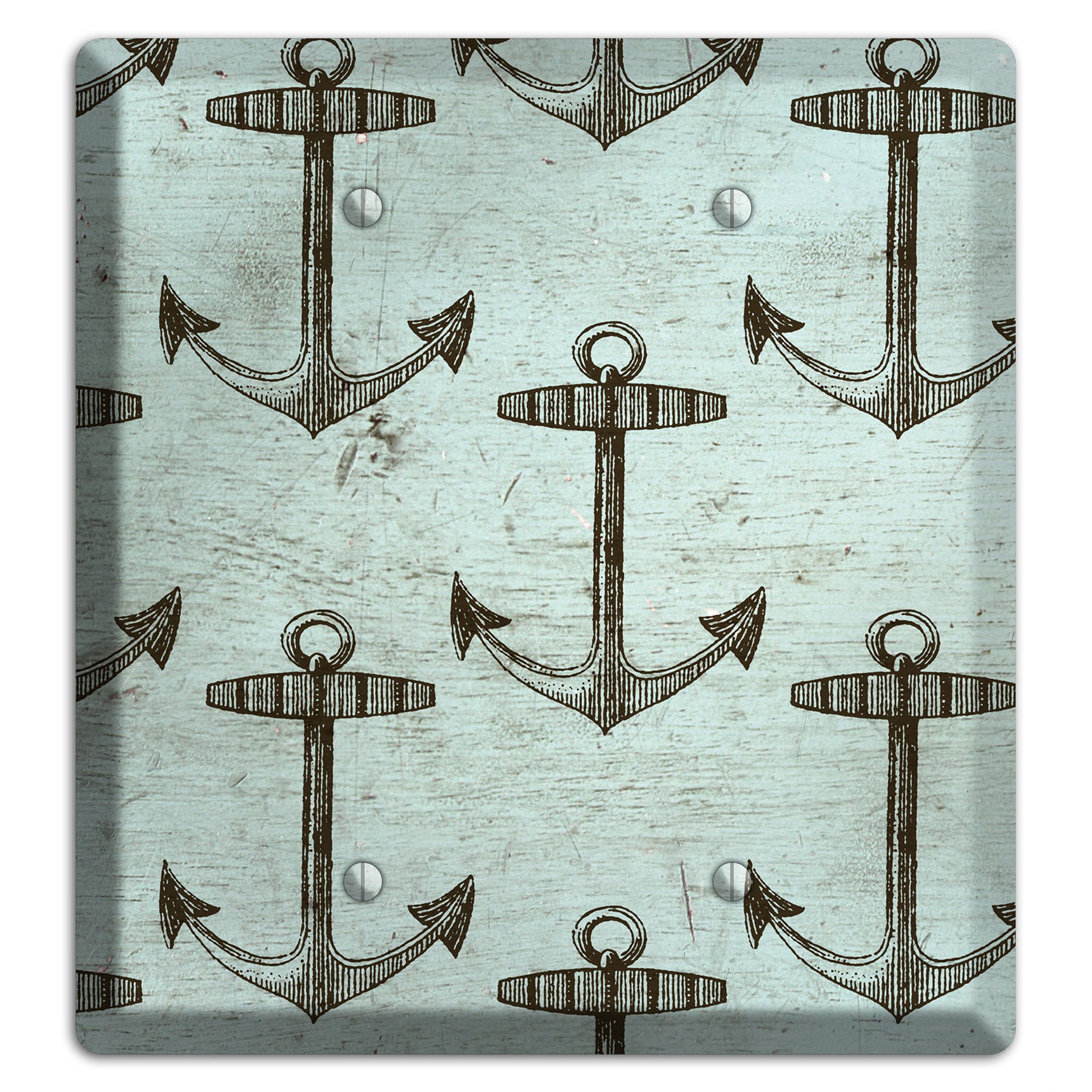 Anchored in Time 2 Blank Wallplate