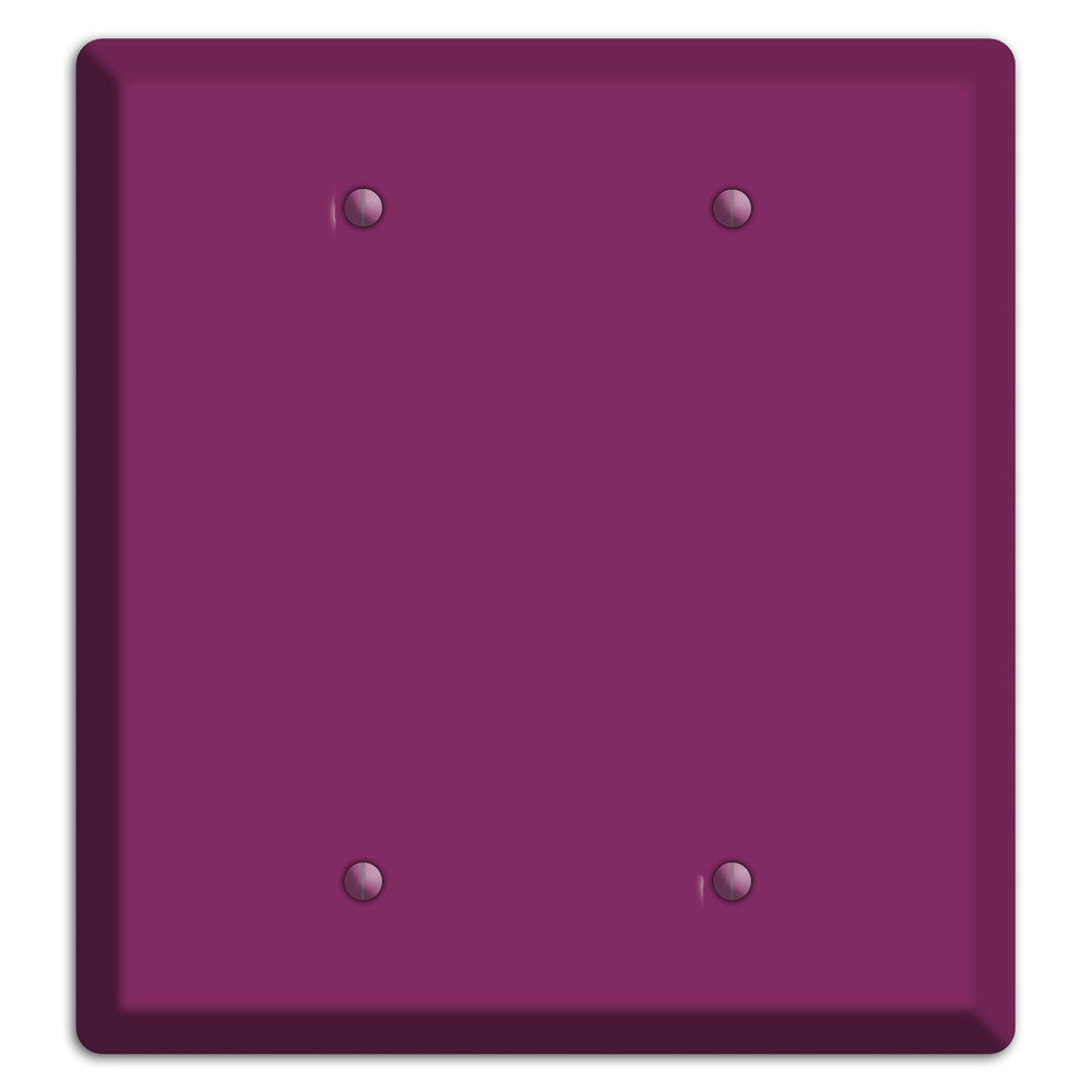 Baxter Plum Wine 2 Blank Wallplate