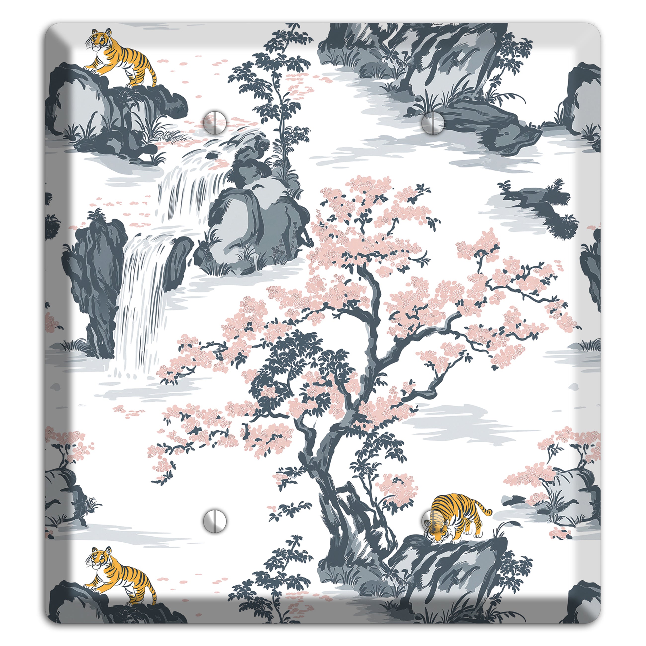 Tiger's Mountain Vigil 2 Blank Wallplate