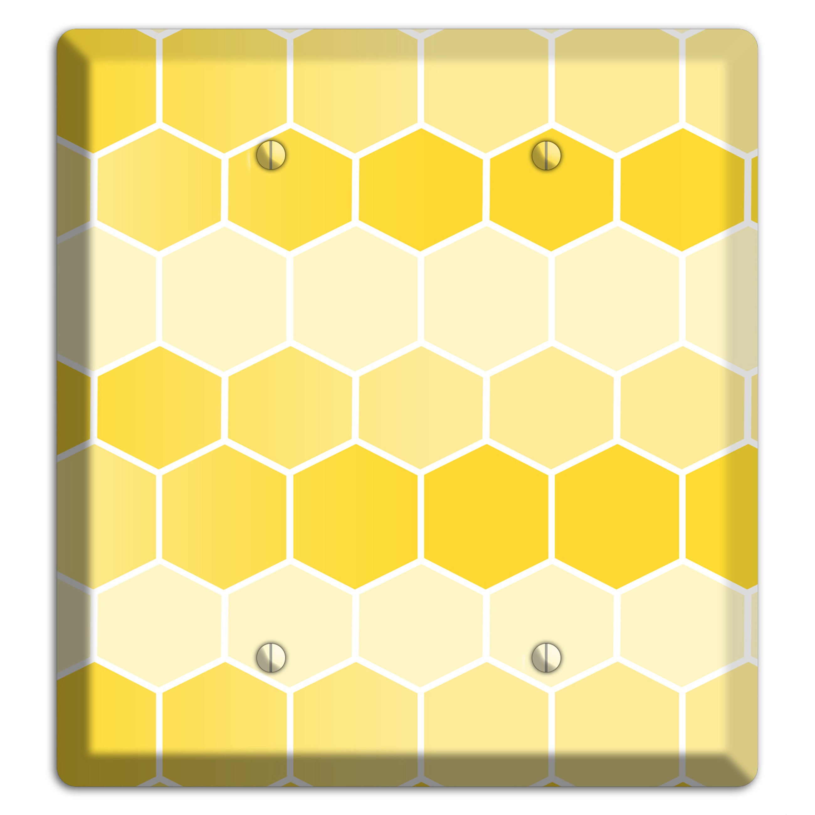 Golden Comb Drift 2 Blank Wallplate