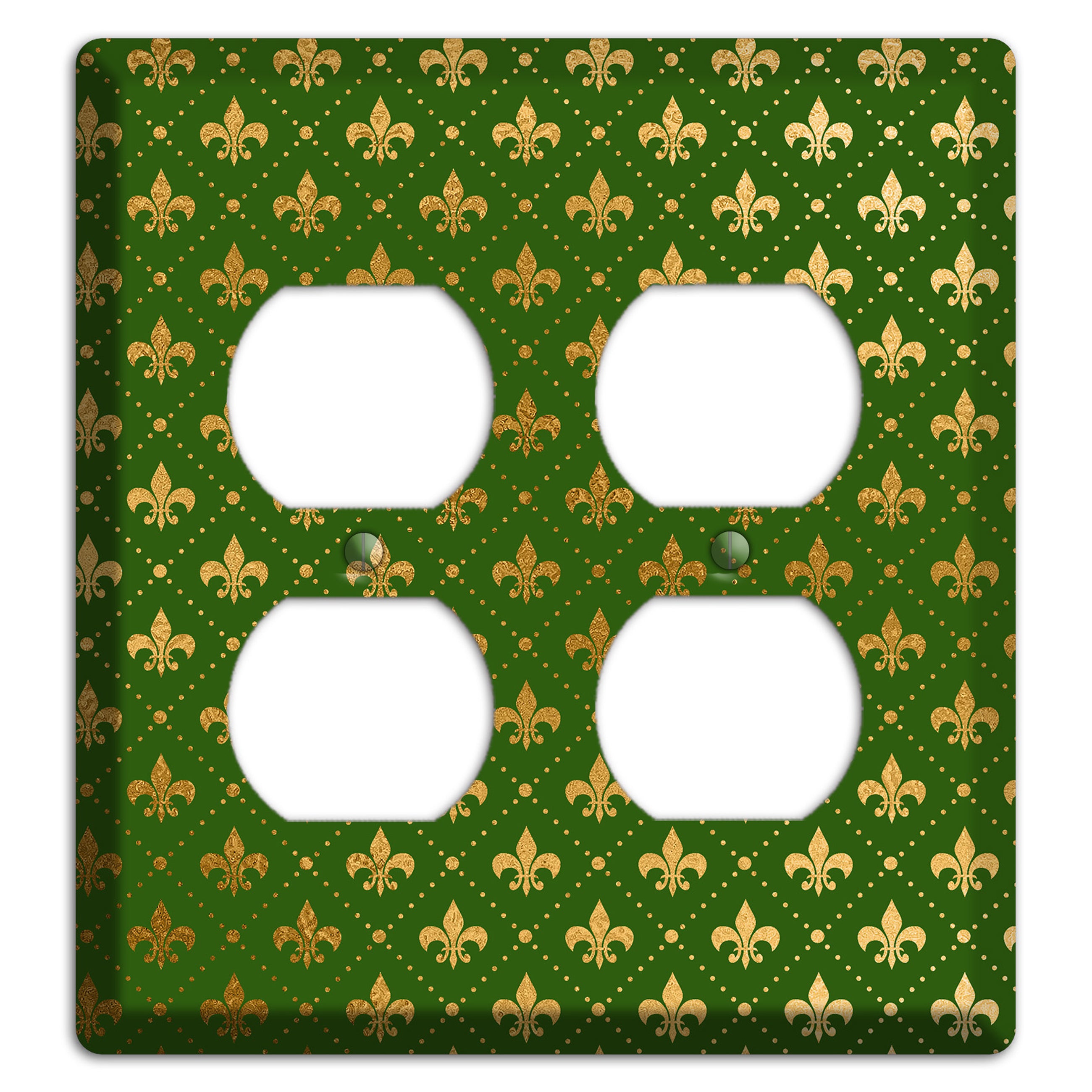 Gilded Grove 2 Duplex Wallplate