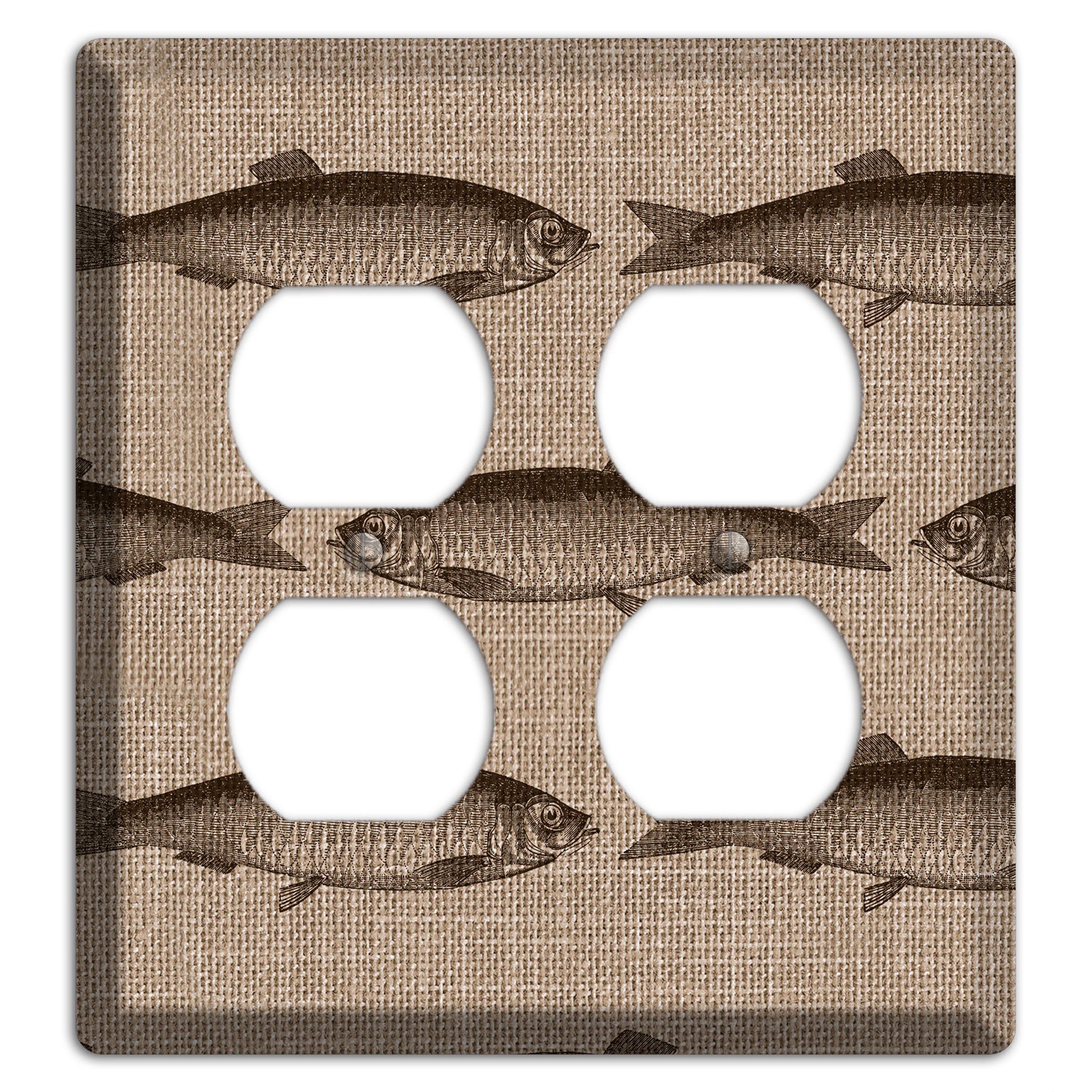 Shoal Sketch 2 Duplex Wallplate