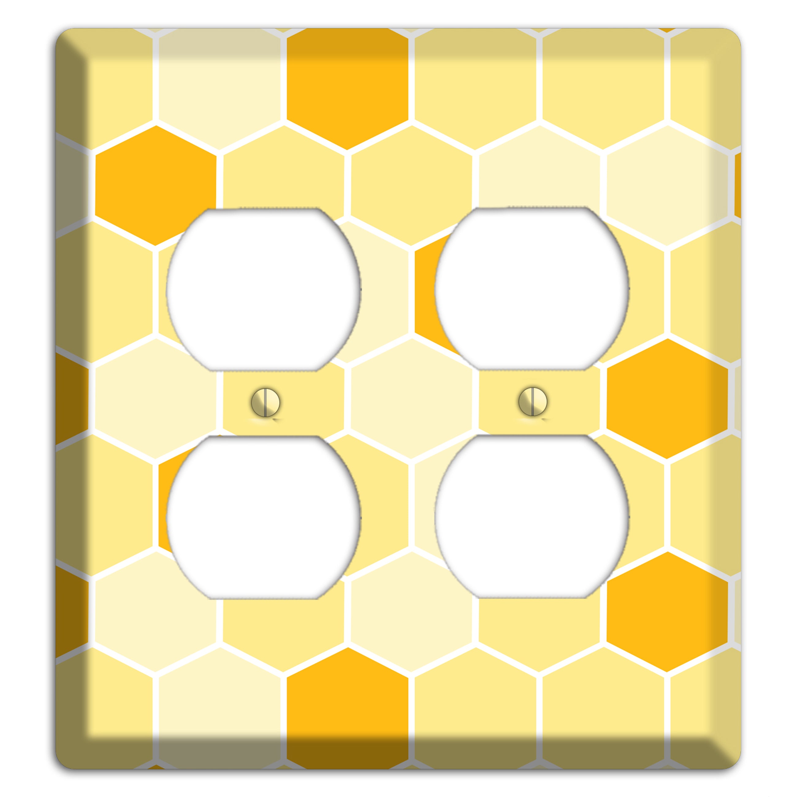 Honeycomb Harvest 2 Duplex Wallplate