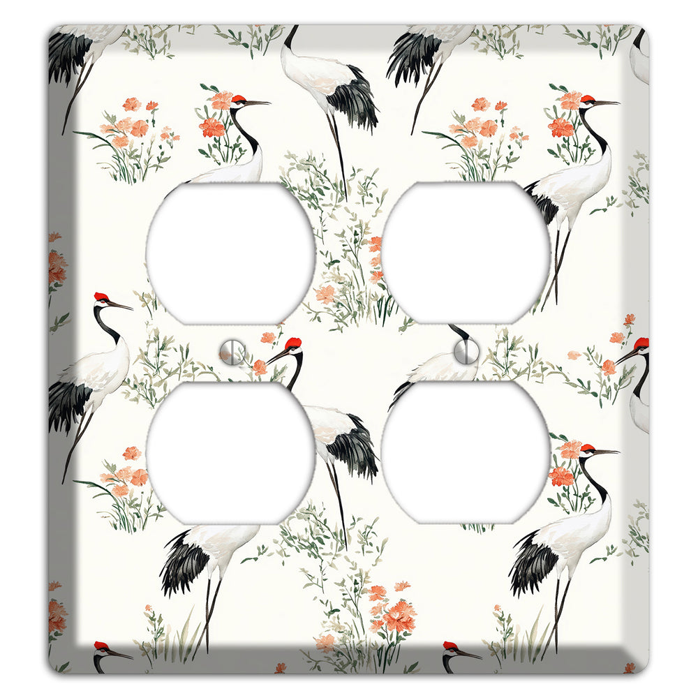 Coral Meadow Flight 2 Duplex Wallplate