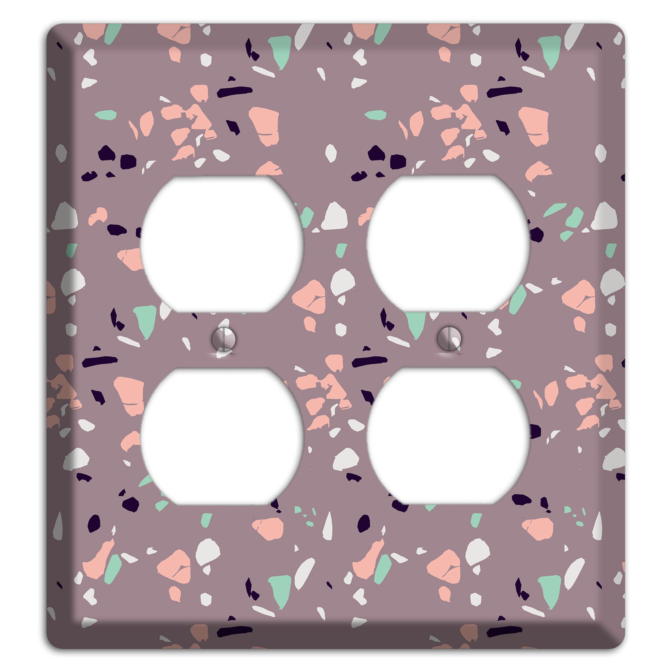 Orchid Dust 2 Duplex Wallplate