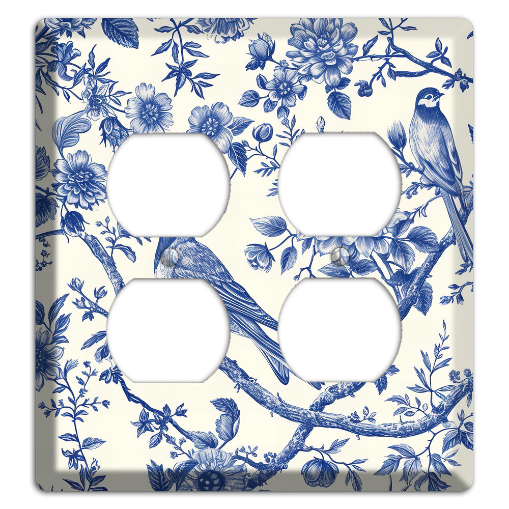 Willow Song Garden 2 Duplex Wallplate