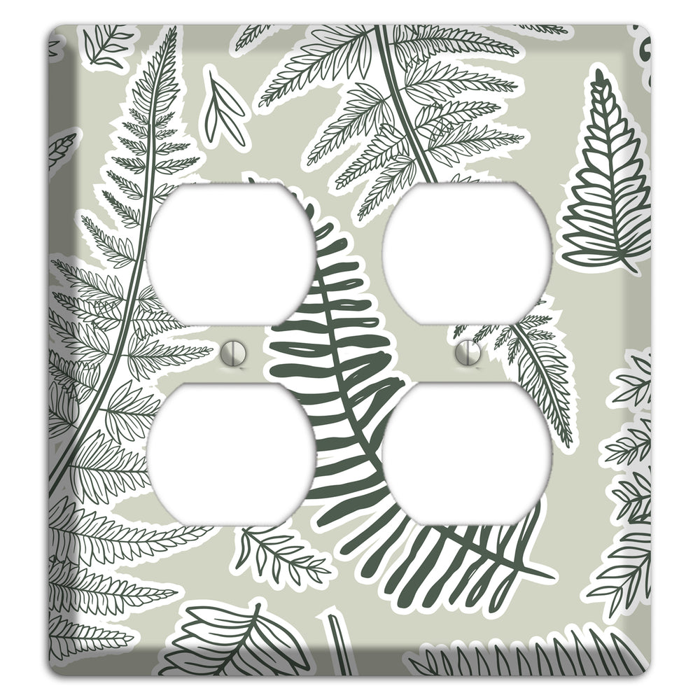 Forest Floor Scatter 2 Duplex Wallplate