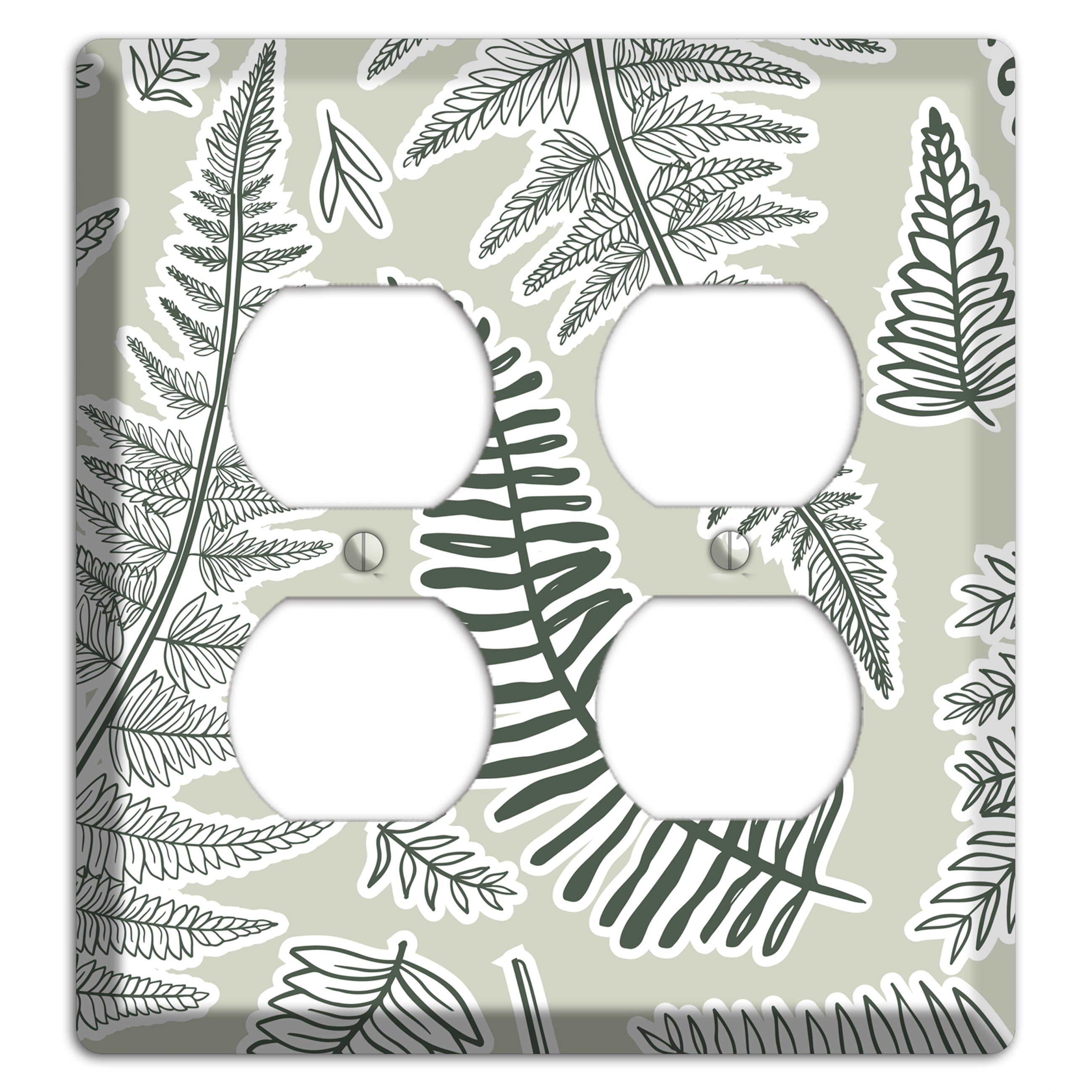 Forest Floor Scatter 2 Duplex Wallplate