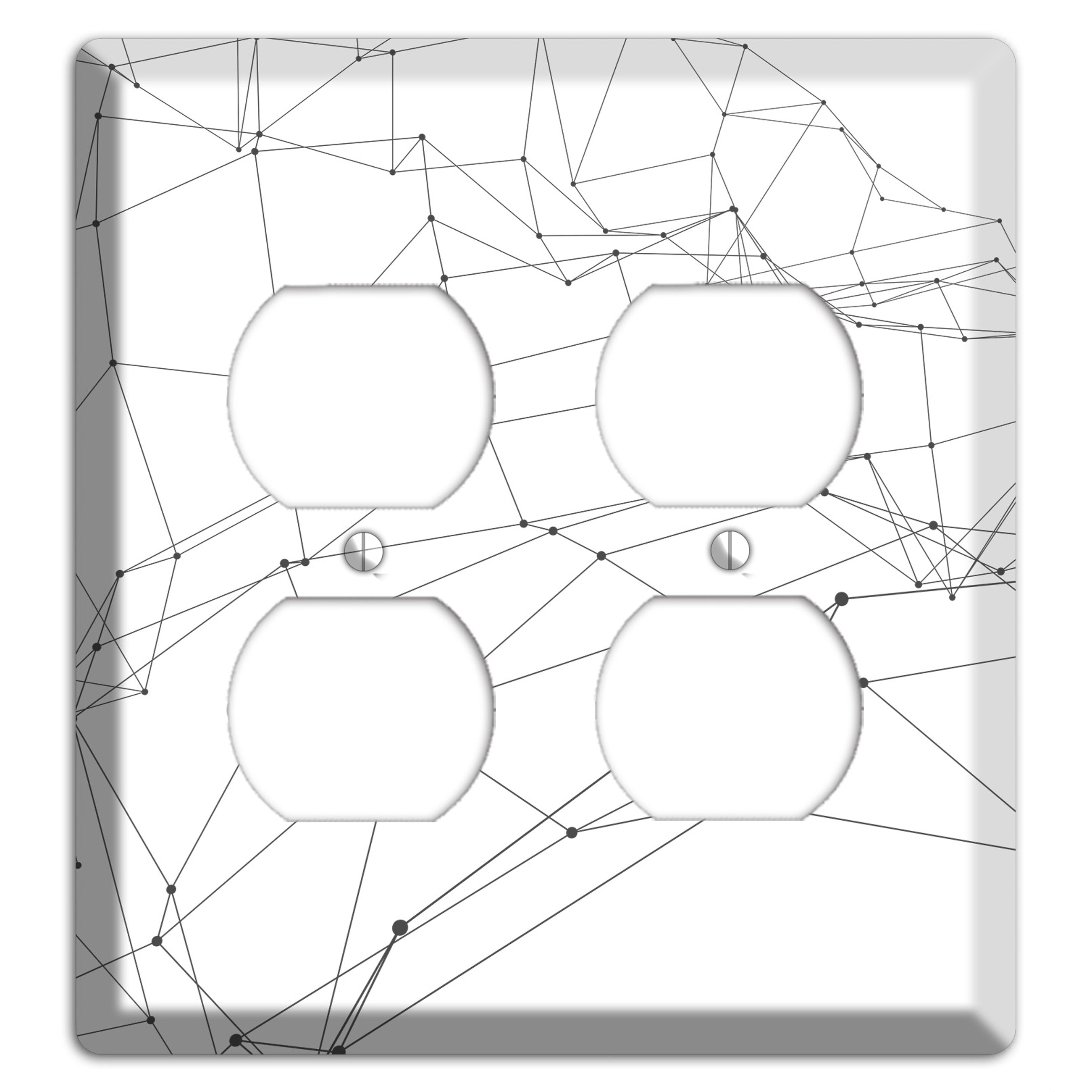 Woven Signal Web 2 Duplex Wallplate