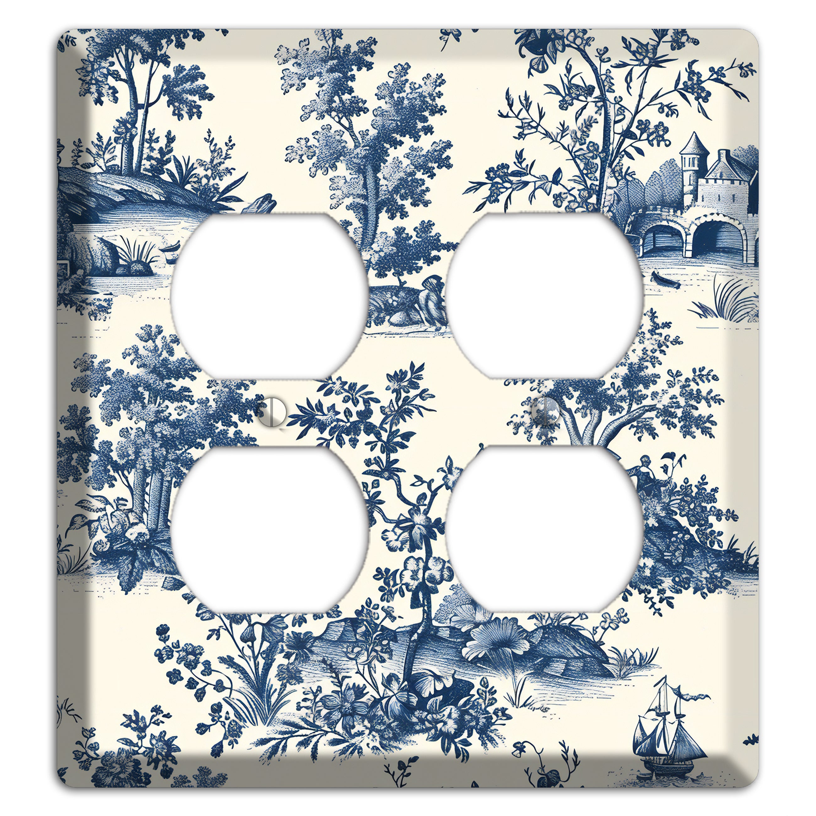 Harbor & Hedgerow 2 Duplex Wallplate