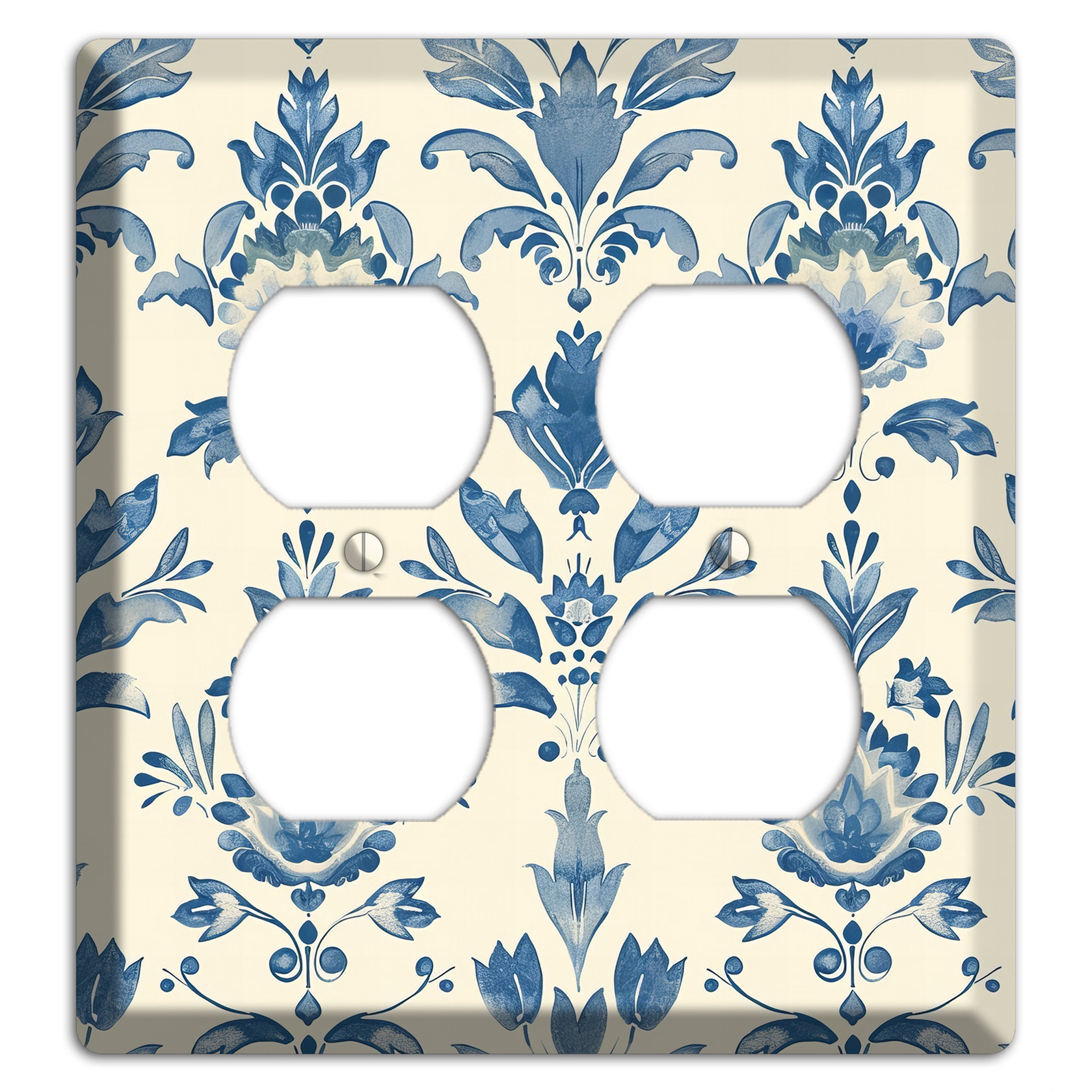 Bloom & Indigo 2 Duplex Wallplate
