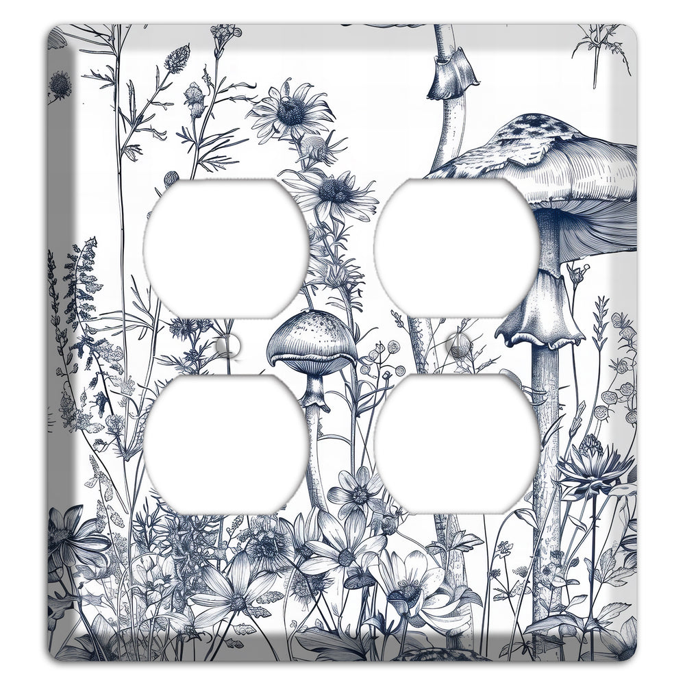 Forager's Meadow Spell 2 Duplex Wallplate