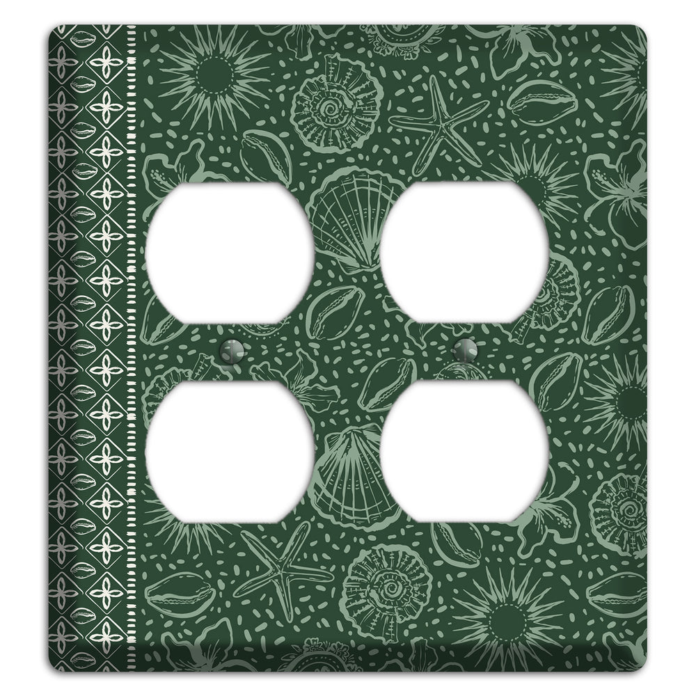 Emerald Tide Reliquary 2 Duplex Wallplate