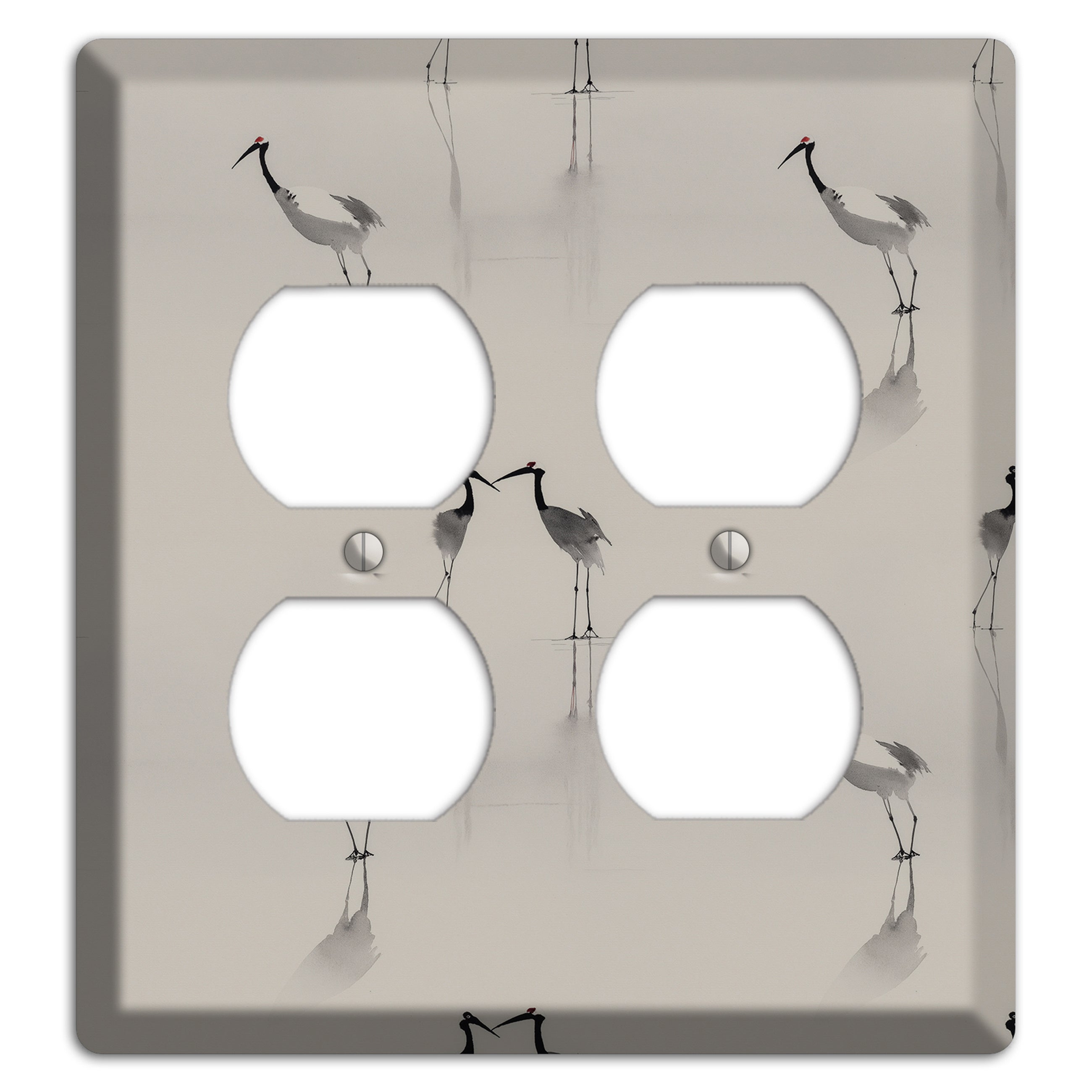 Mist & Mirror Vigil 2 Duplex Wallplate