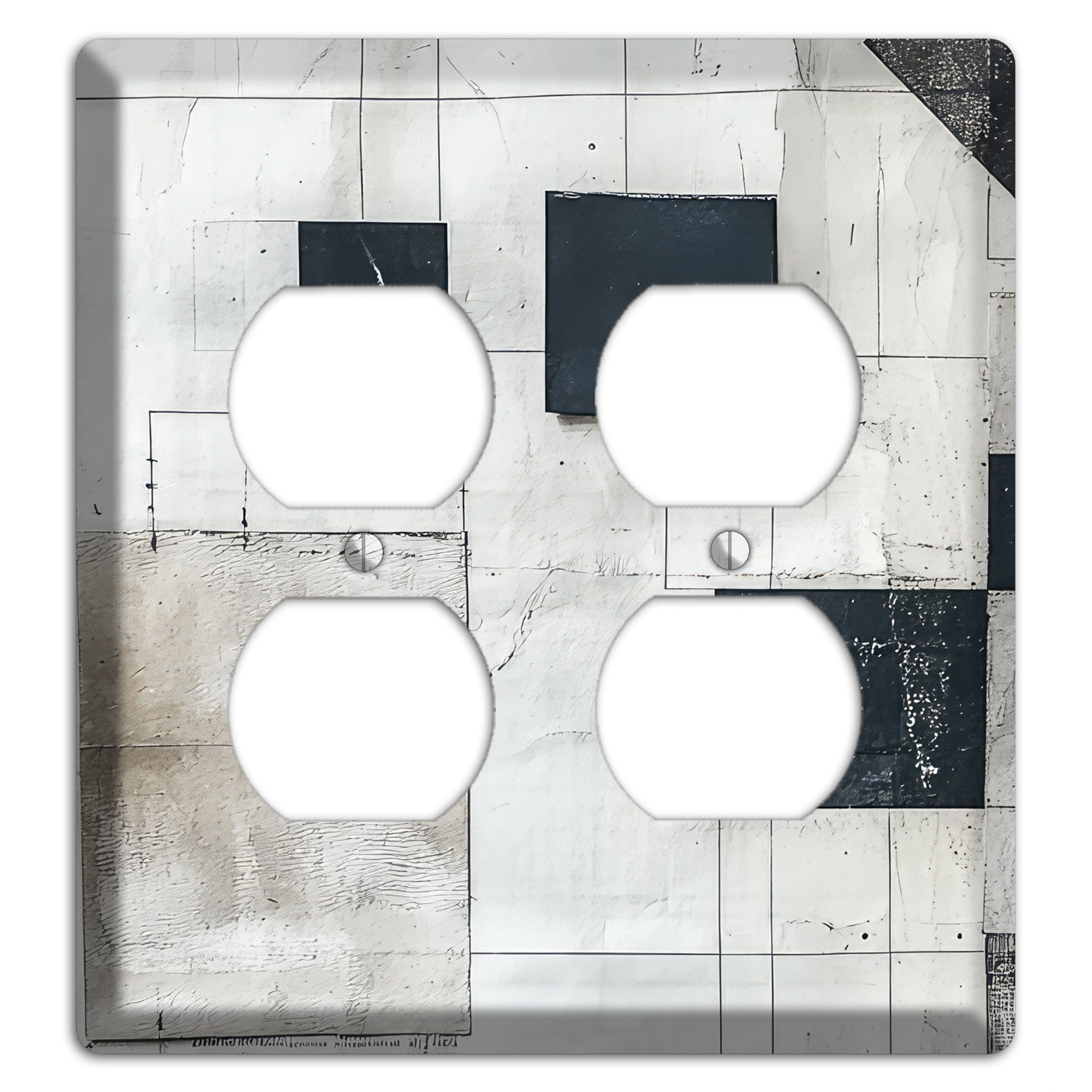 Ledger & Silence 2 Duplex Wallplate
