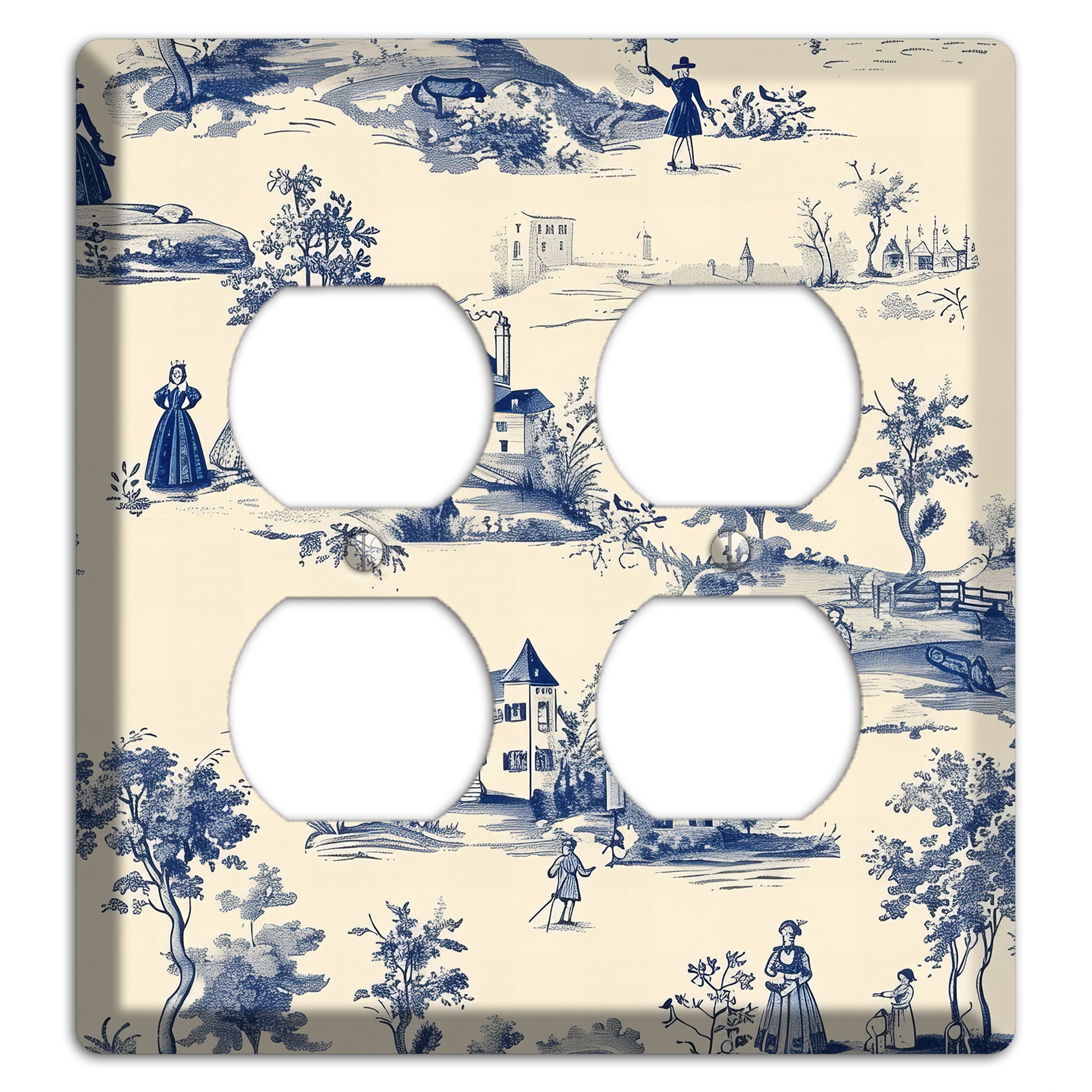 Pastoral Letter 2 Duplex Wallplate