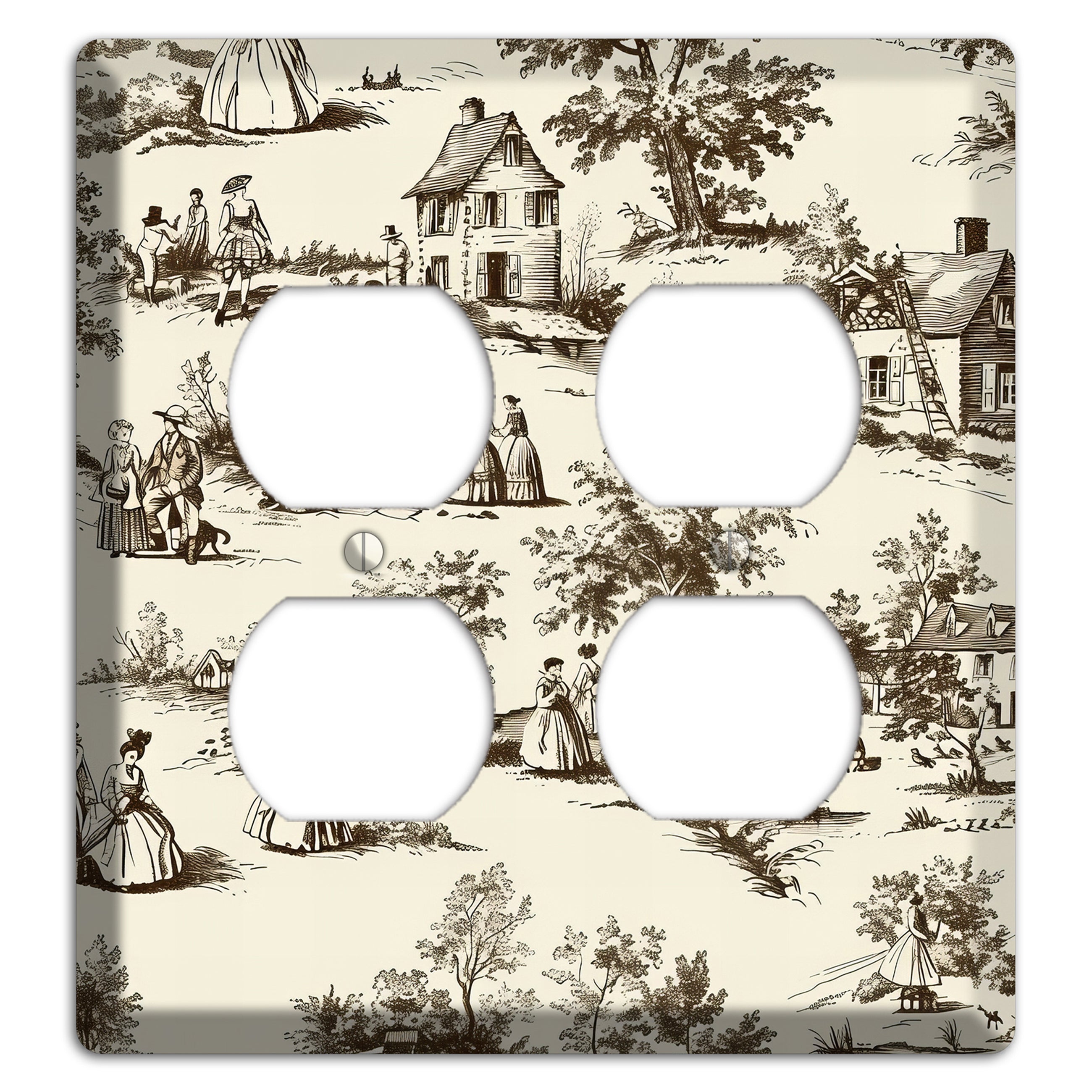 Country Promenade 2 Duplex Wallplate