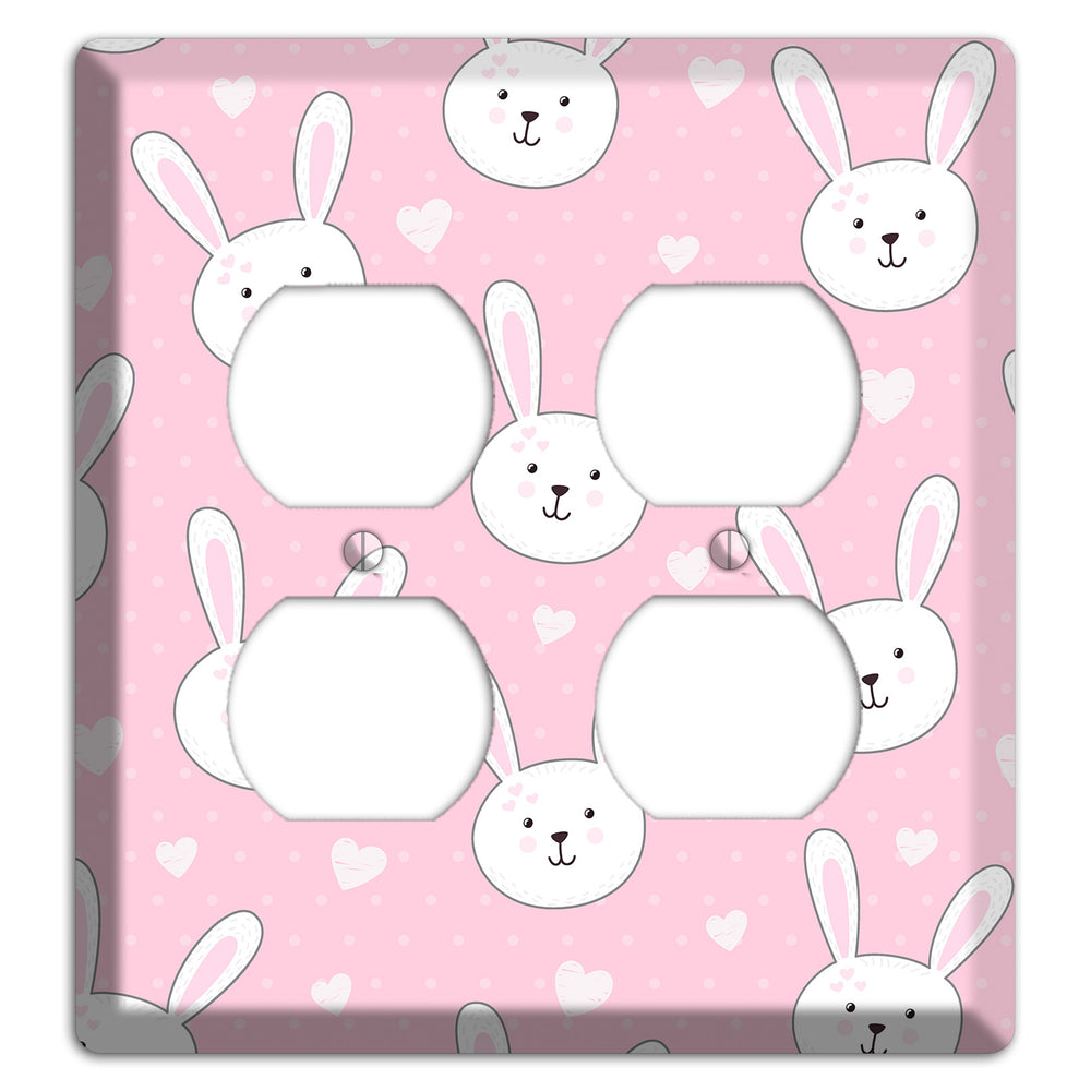 Bunny Love 2 Duplex Wallplate