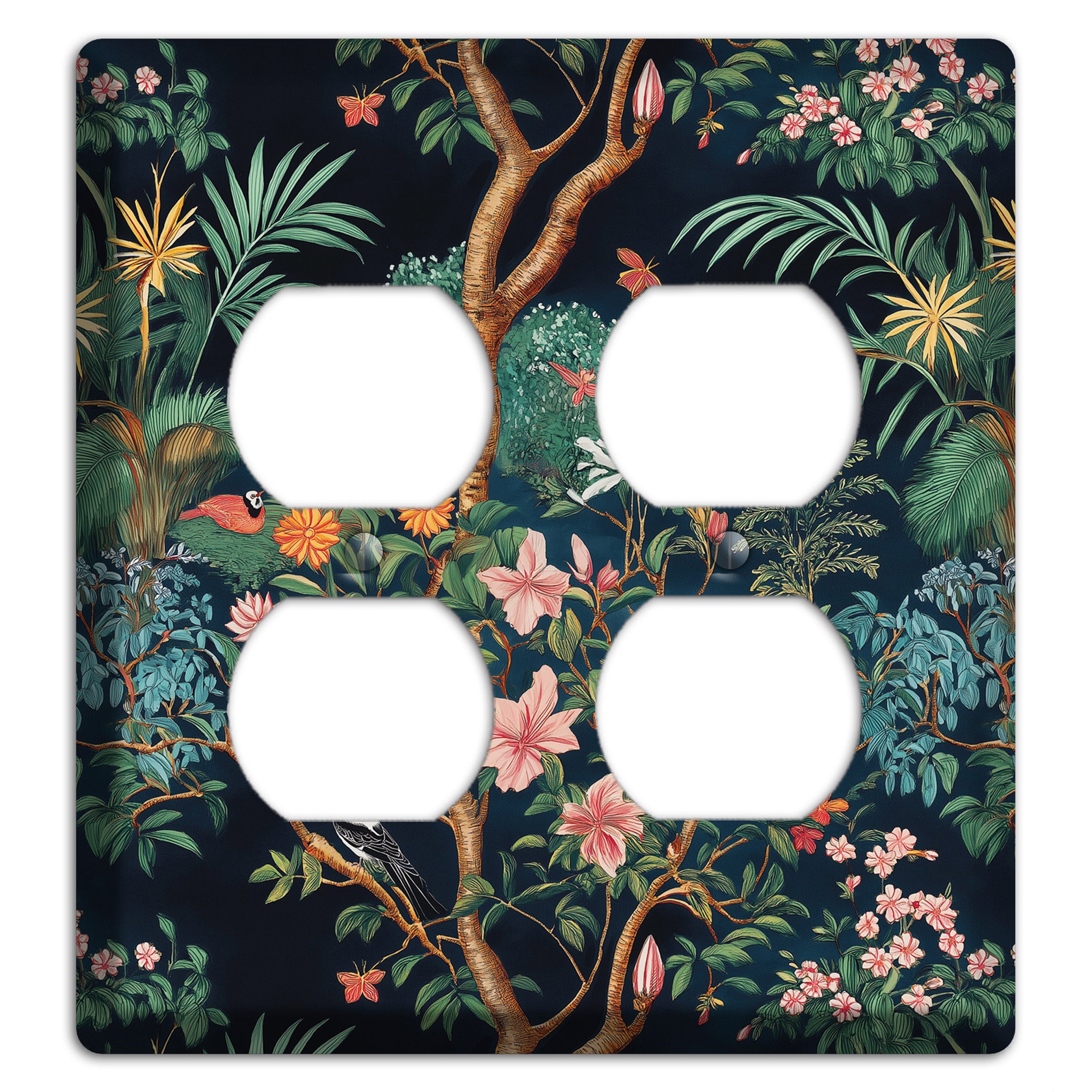 Jungle Nocturne 2 Duplex Wallplate