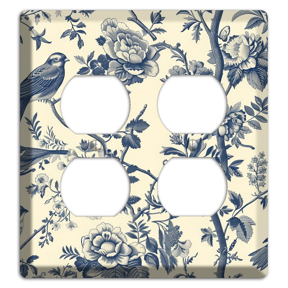 Garden Reverie 2 Duplex Wallplate