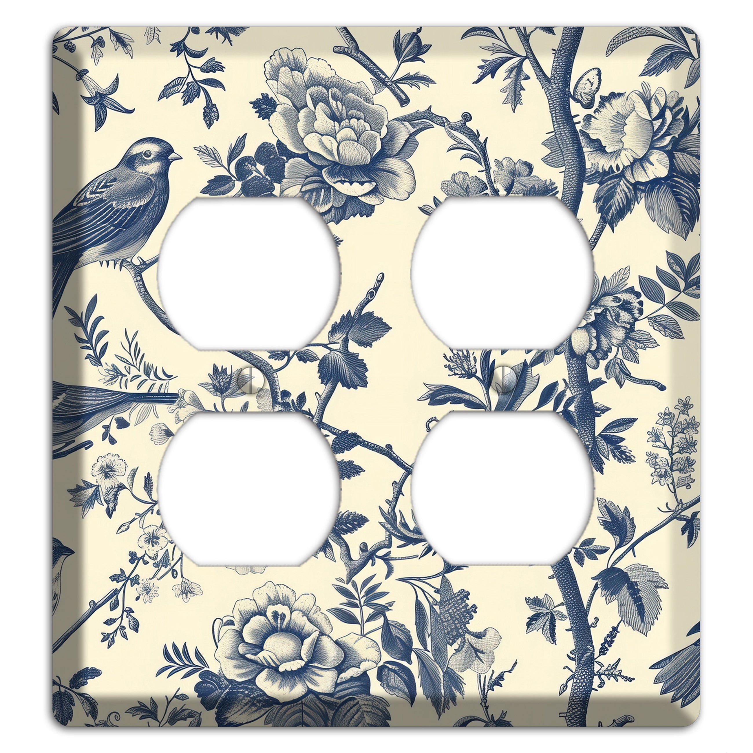 Garden Reverie 2 Duplex Wallplate