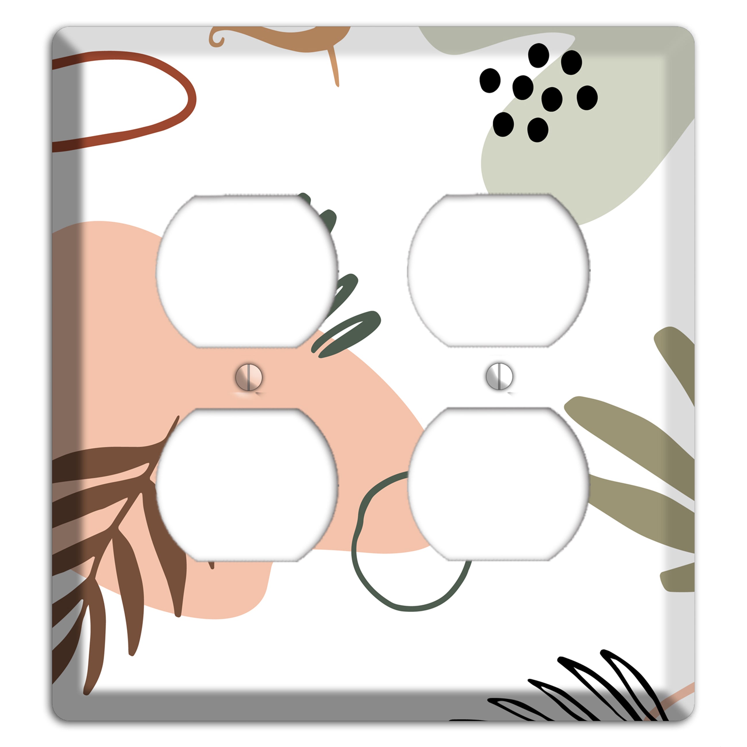Botanical Scatter 2 Duplex Wallplate