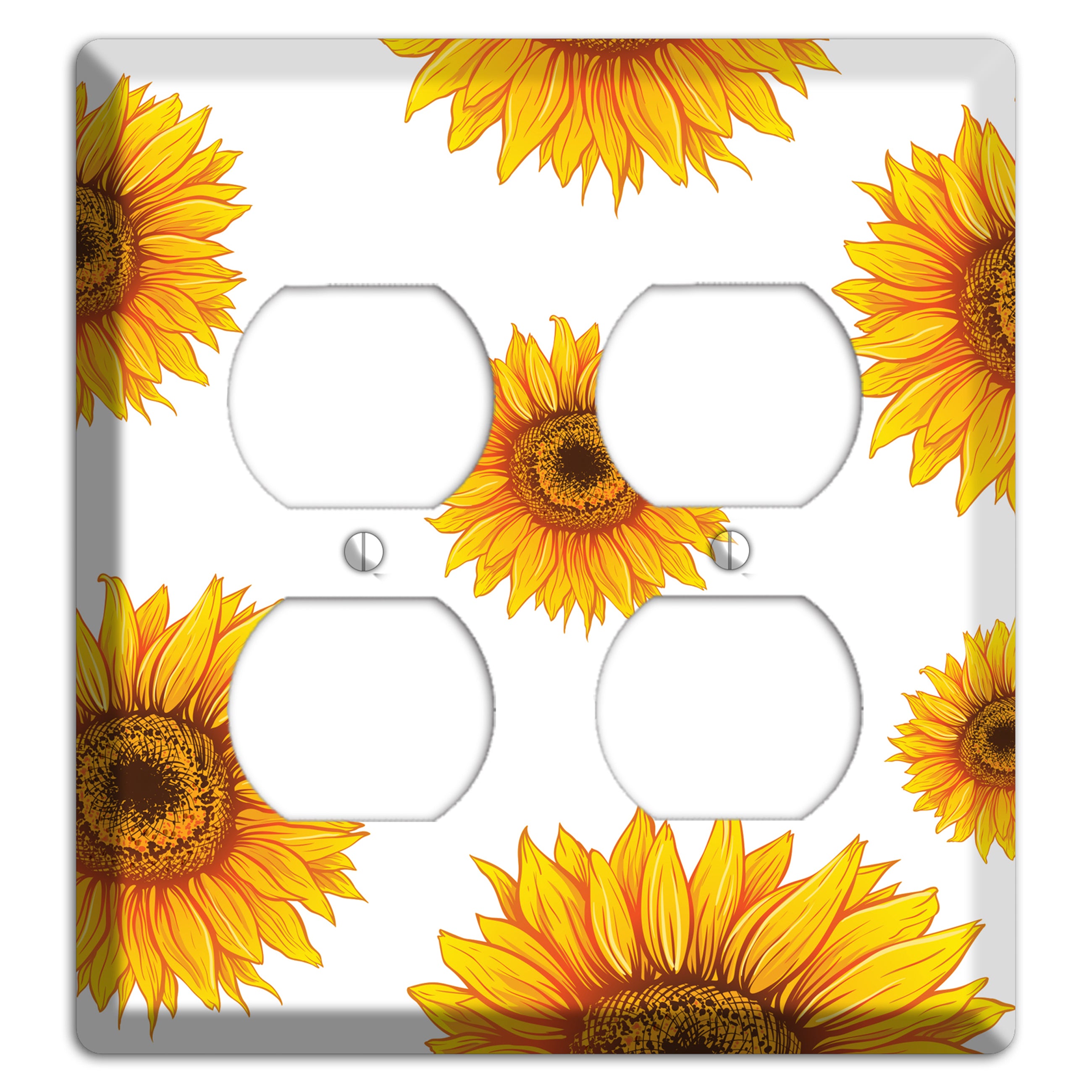 Solar Bloom Scatter 2 Duplex Wallplate