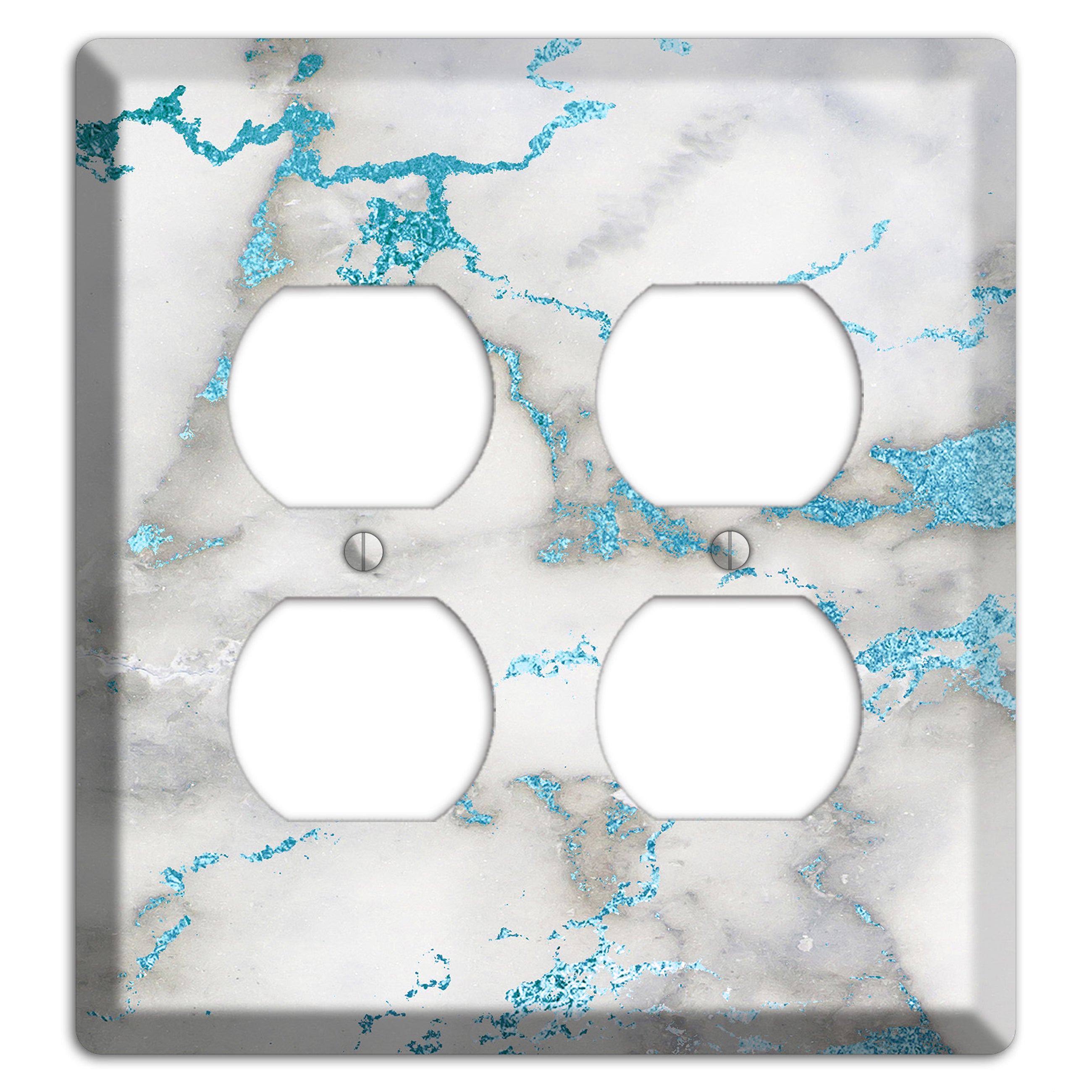 Gumbo Marble 2 Duplex Wallplate