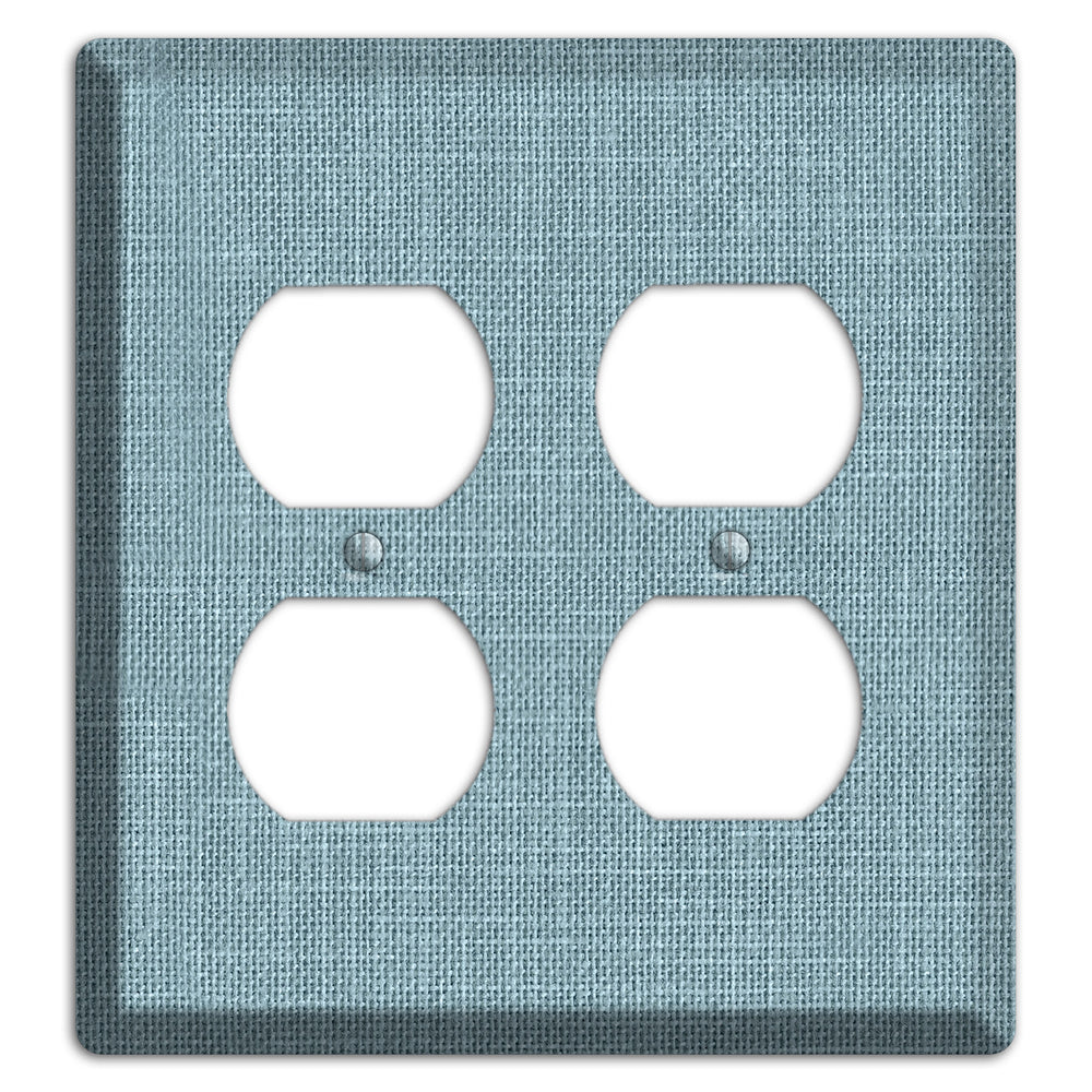 Linen Sky 2 Duplex Wallplate